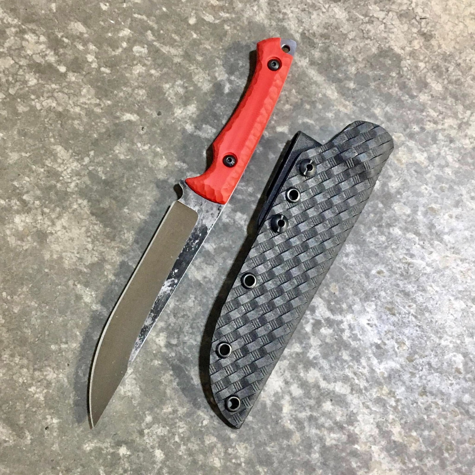 Super SALE! Blue Wasp knives USA custom handmade outdoors hunting knife, EDC