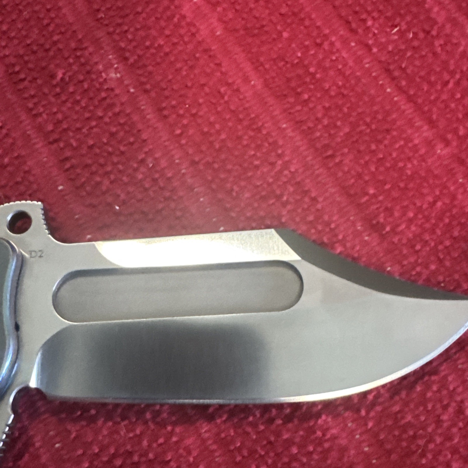 ADV Badlands Bowie Manual Folding Pocketknife, Frame Lock