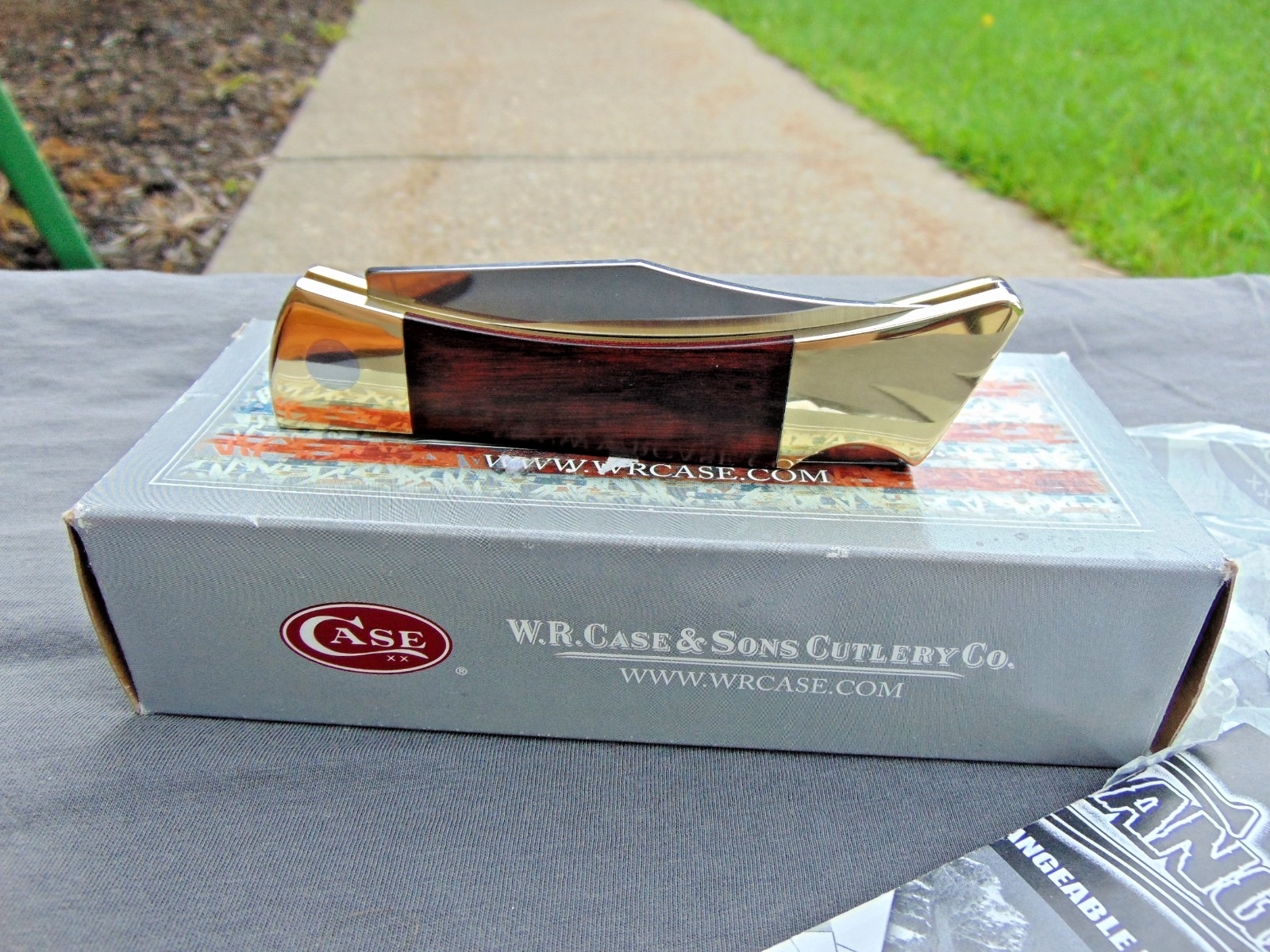 (Unused) – Case XX Changer Knife rosewood Handle w/ Original Box very nice. nos