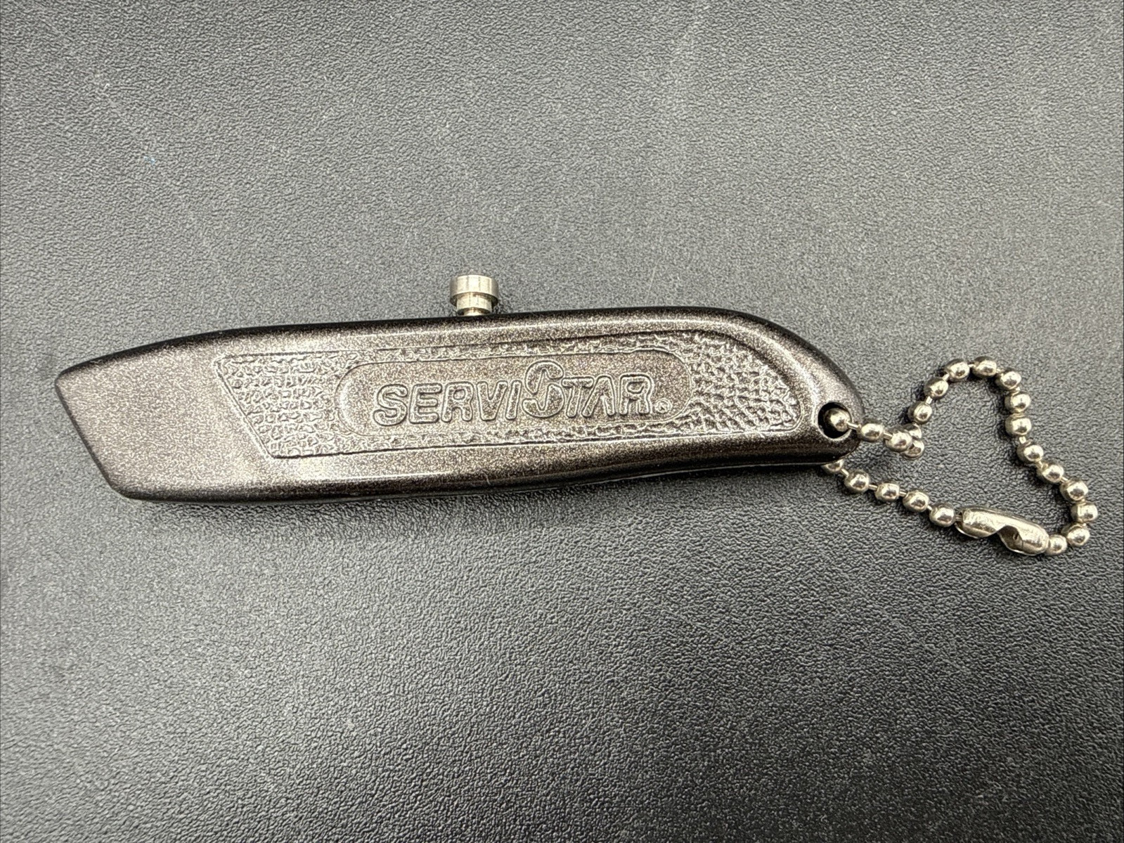 Mini Razor utility Knife ServiStar Branded Keychain Collectable Vintage tool