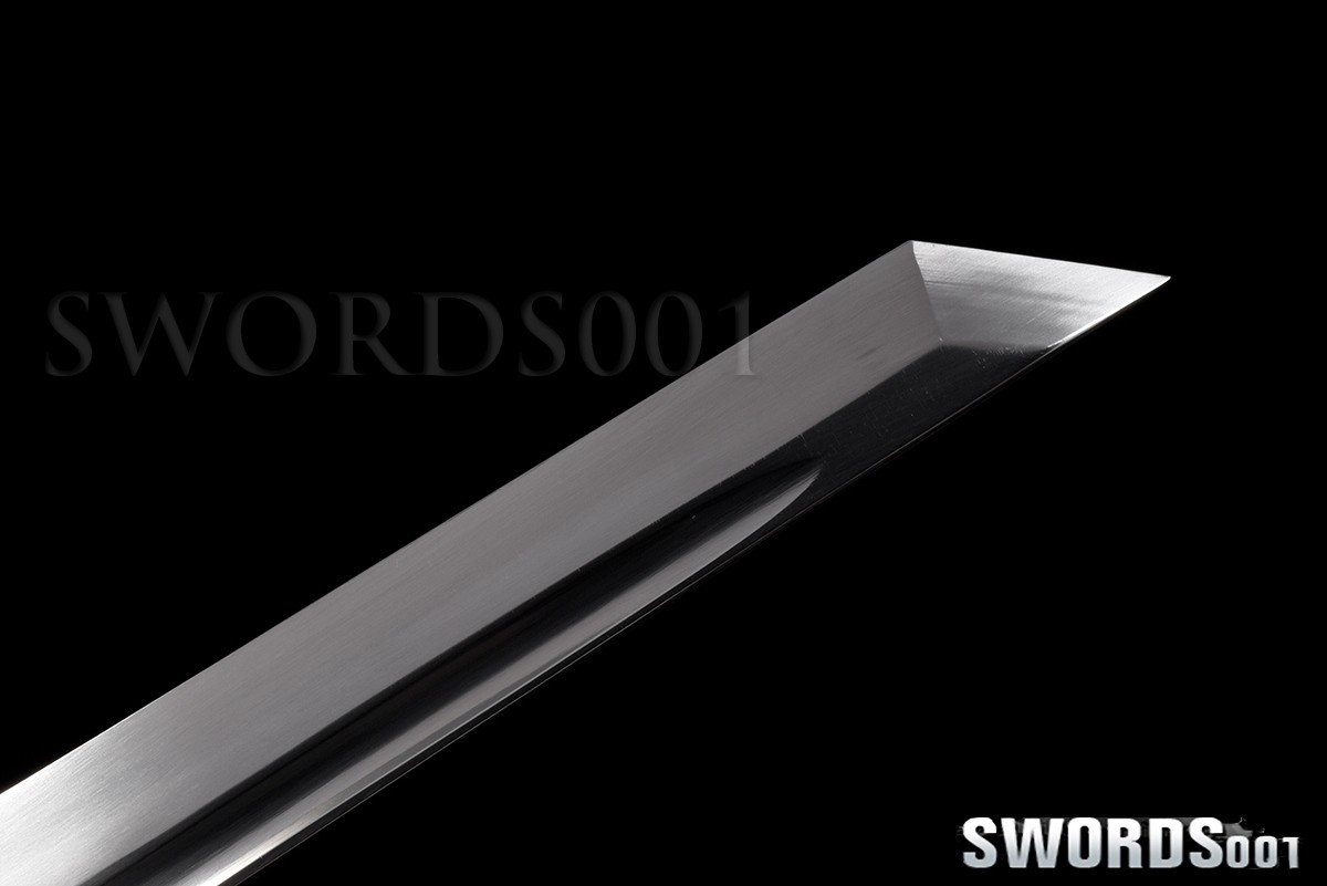 Japanese Samurai Sword Tanto Manganese Steel Self Defense Knife Rosewood Handle