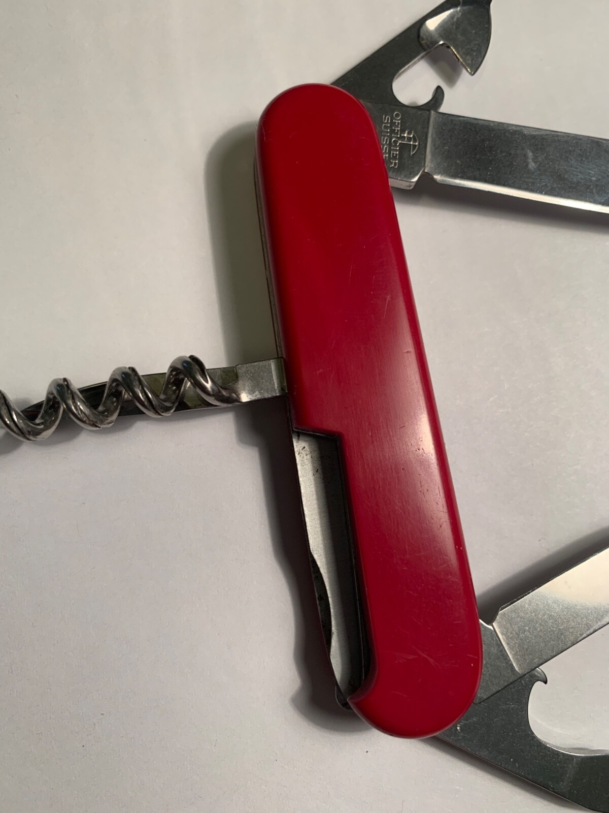 Vintage Victorinox Knife with double Clip Point Blades *NONE ON EBAY LIKE THIS*
