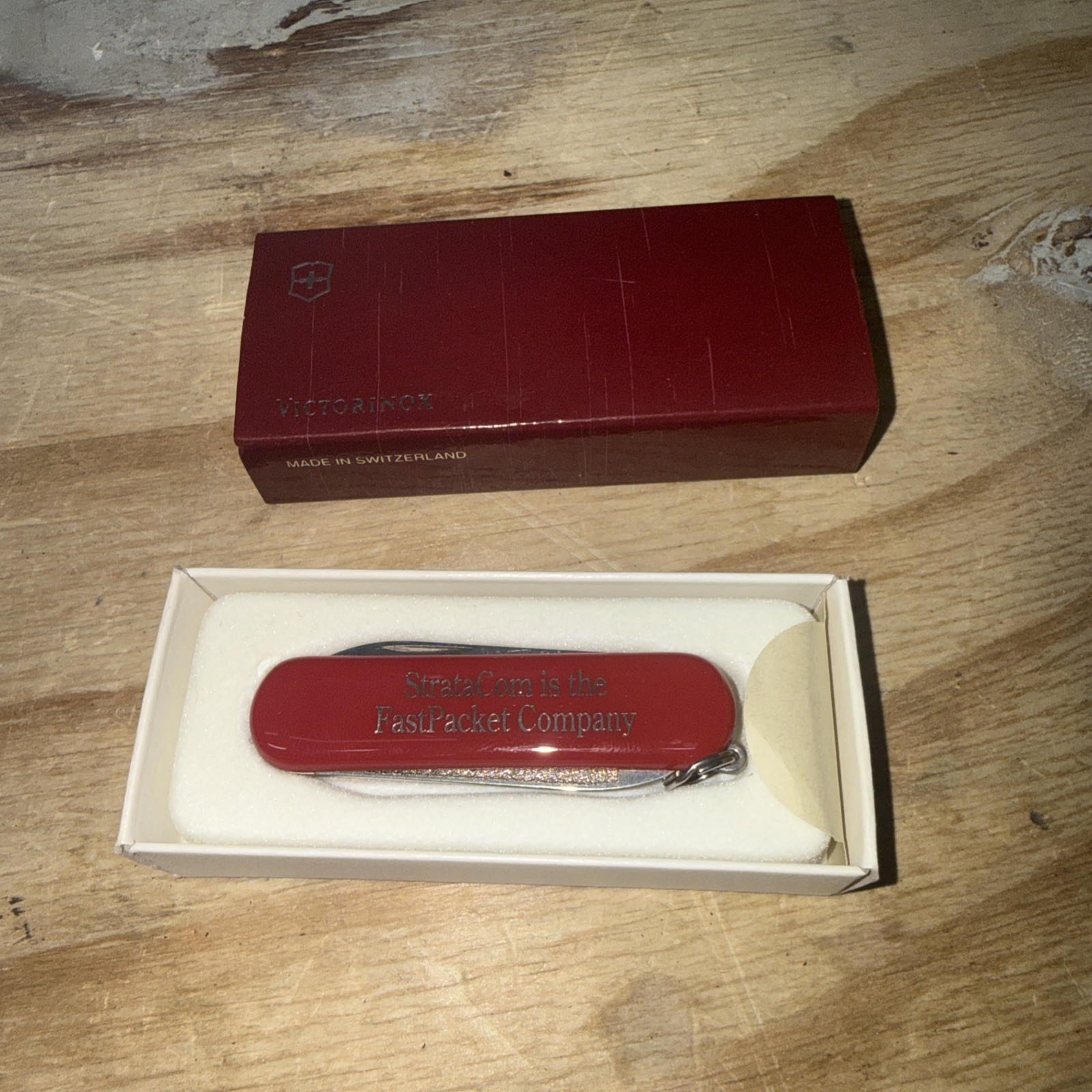Victorinox Swiss Army Knife – StrataCom Branded -Brand new – SEE PHOTOS!