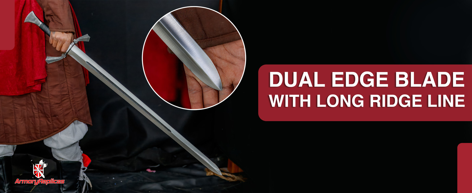 Hand-Forged Medieval Longsword | Full Tang | High Carbon Spring Steel w/ Sheath