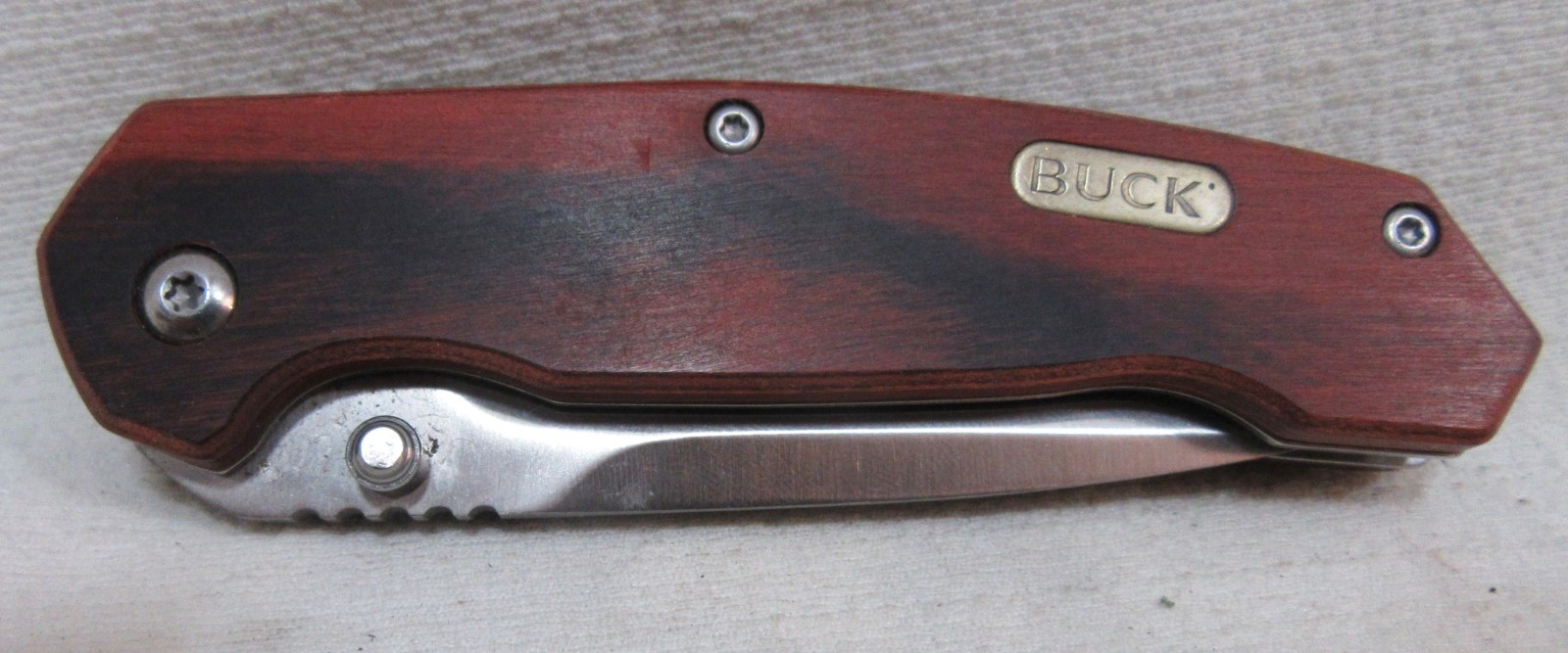2024 BUCK 739 Pocket Knives Wood Handle