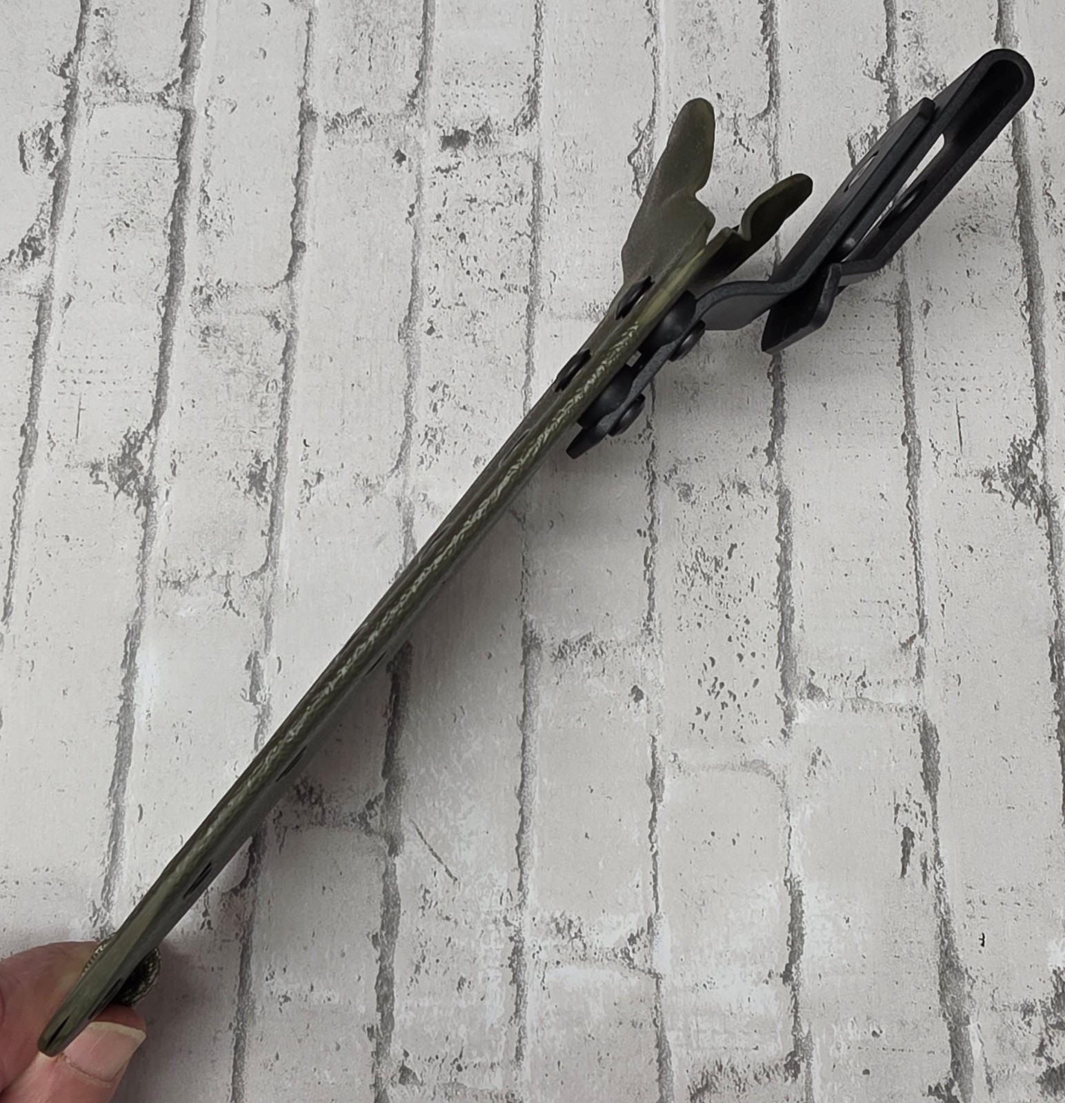 KYDEX SHEATH for KA-BAR 1217 USMC FIGHTING KNIFE, DROP CLIP, HAND MADE, KAKY488