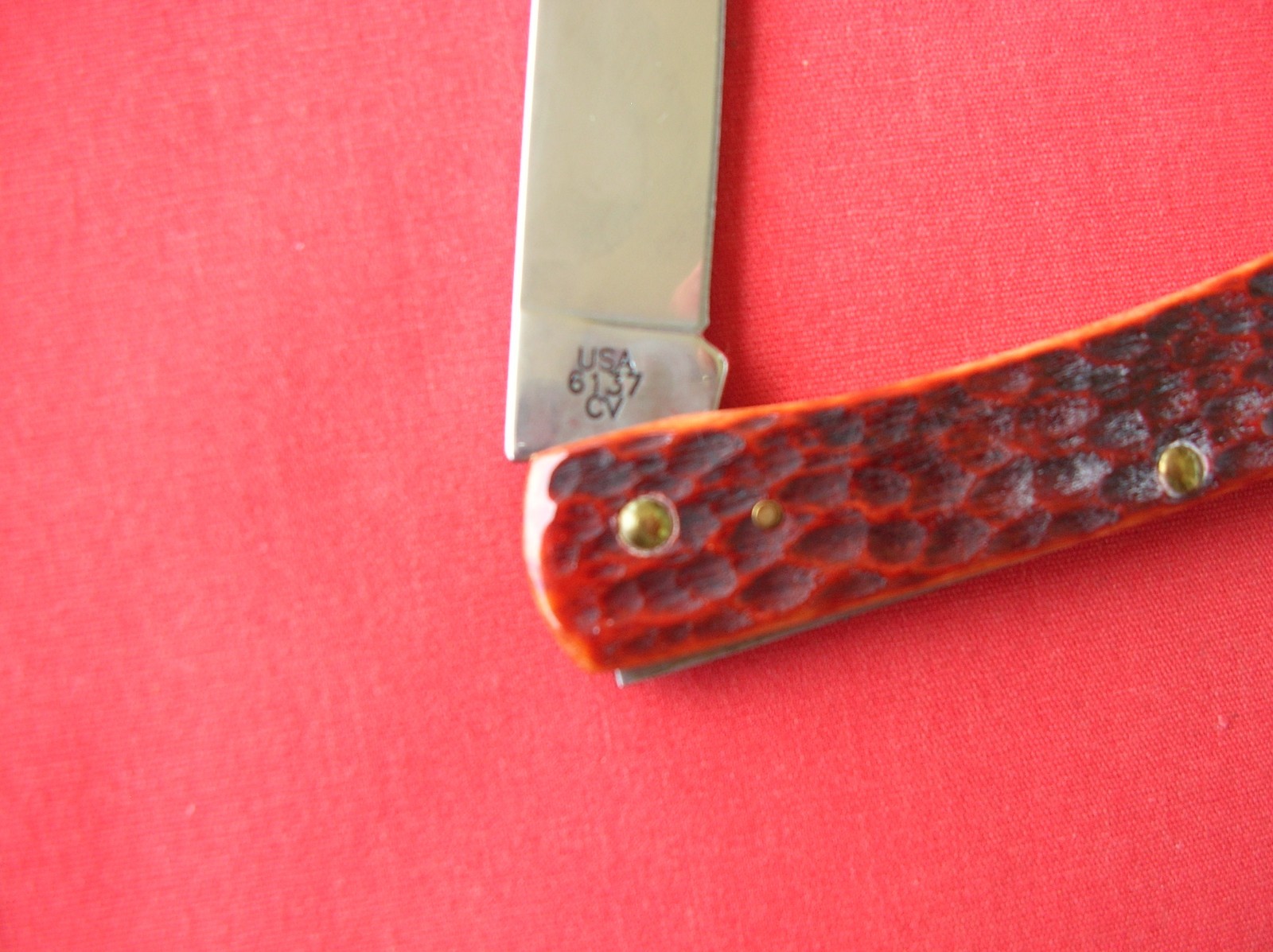 CASE XX SODBUSTER JR. CHESTNUT JIG BONE HANDLES 2018 KNIFE 1