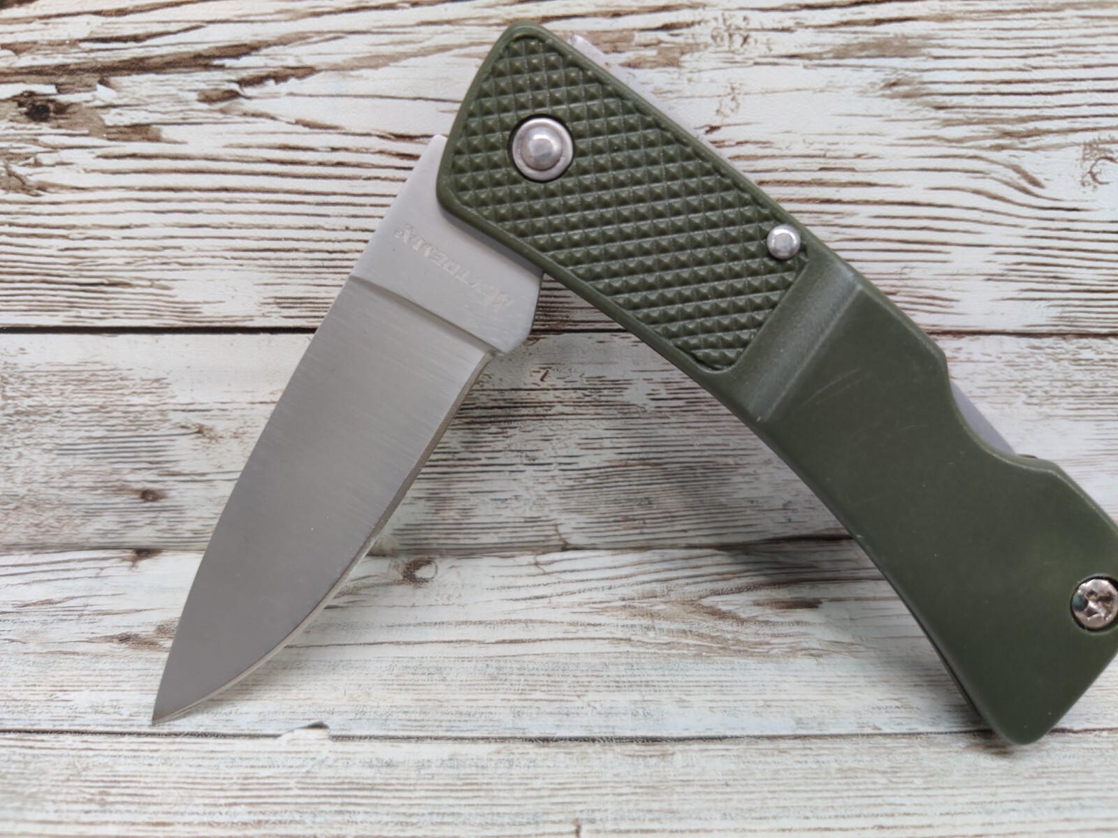 Mini 420 Stainless Steel Folding Pocket Knife, Back Lock Pocket Clip