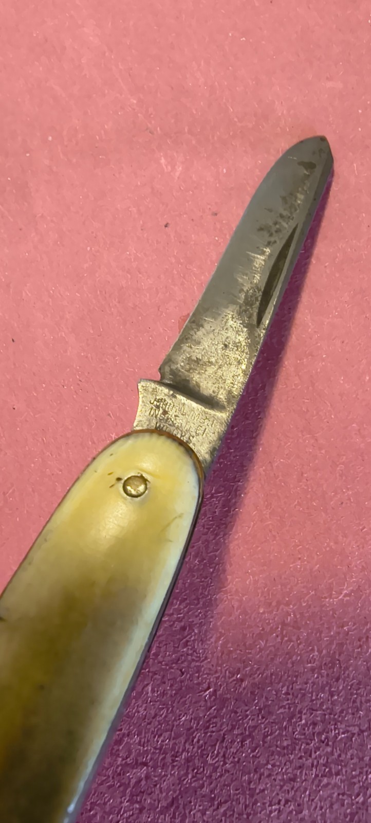 Antique John Primble India Steel Works No. 5600 Office Knife