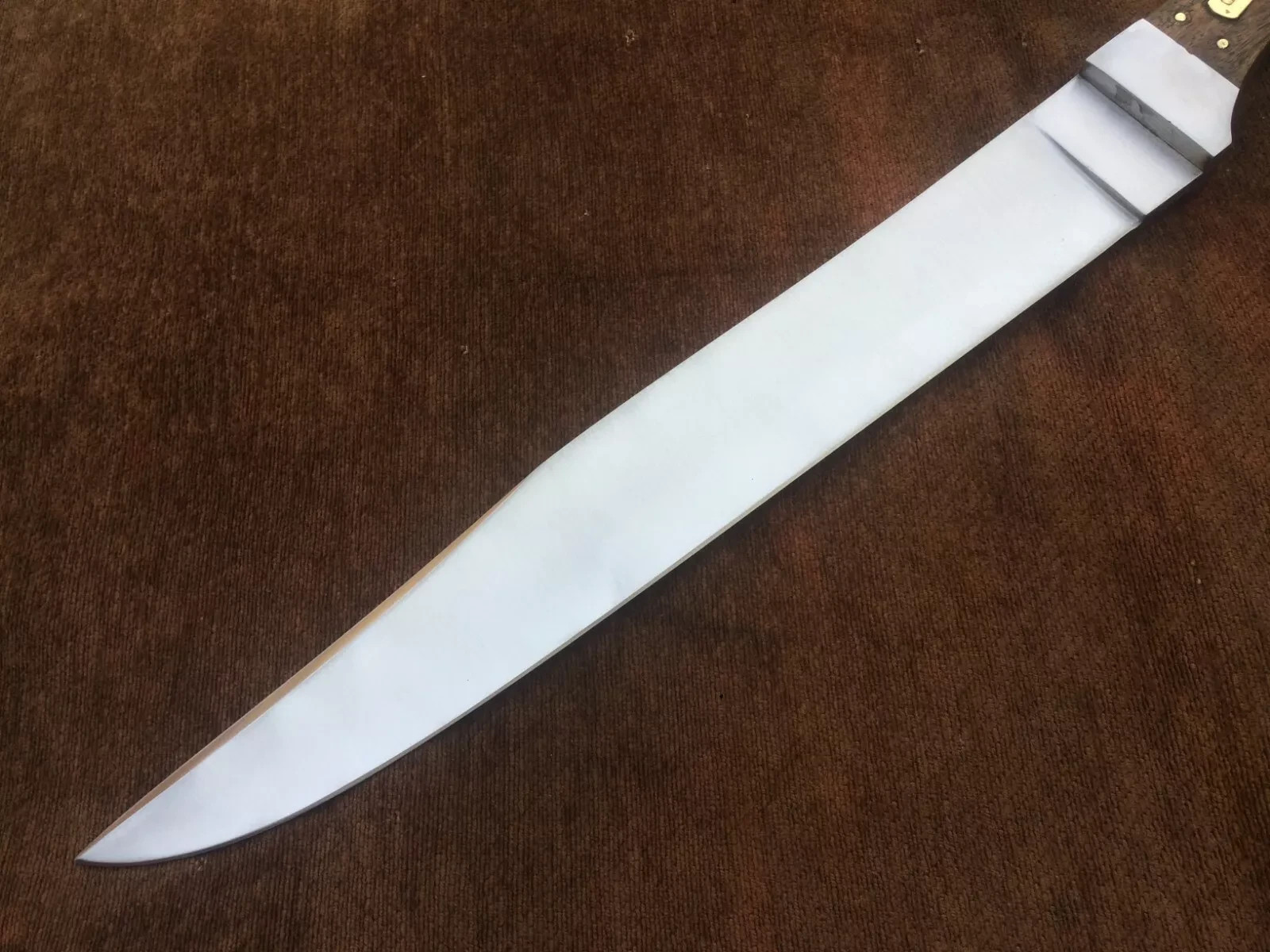 Custom Handmade 5160 Spring Steel James Bowie No 1, Museum Replica