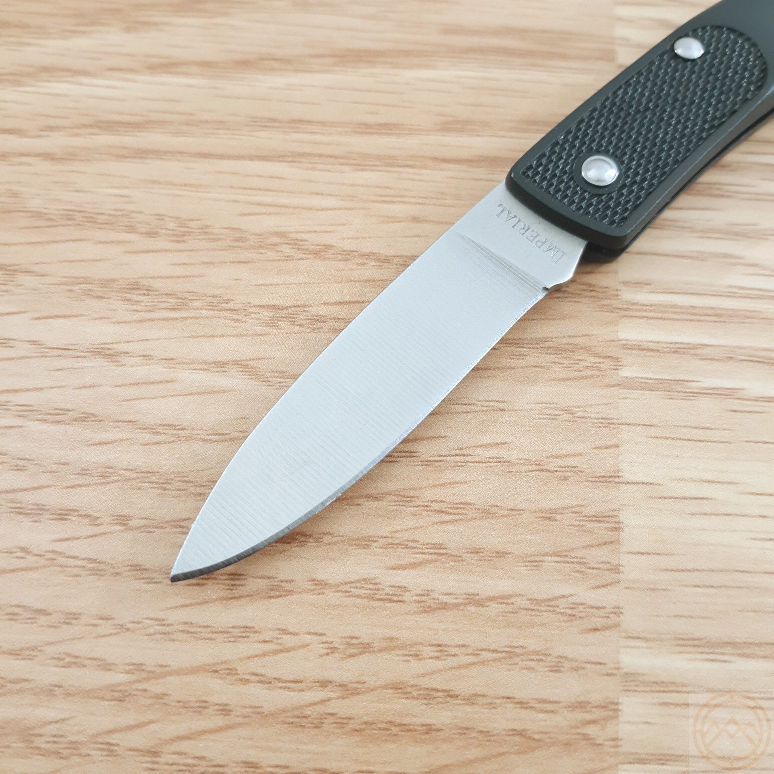 Schrade Imperial Folding Knife 2.25″ Stainless Steel Blade Black Plastic Handle