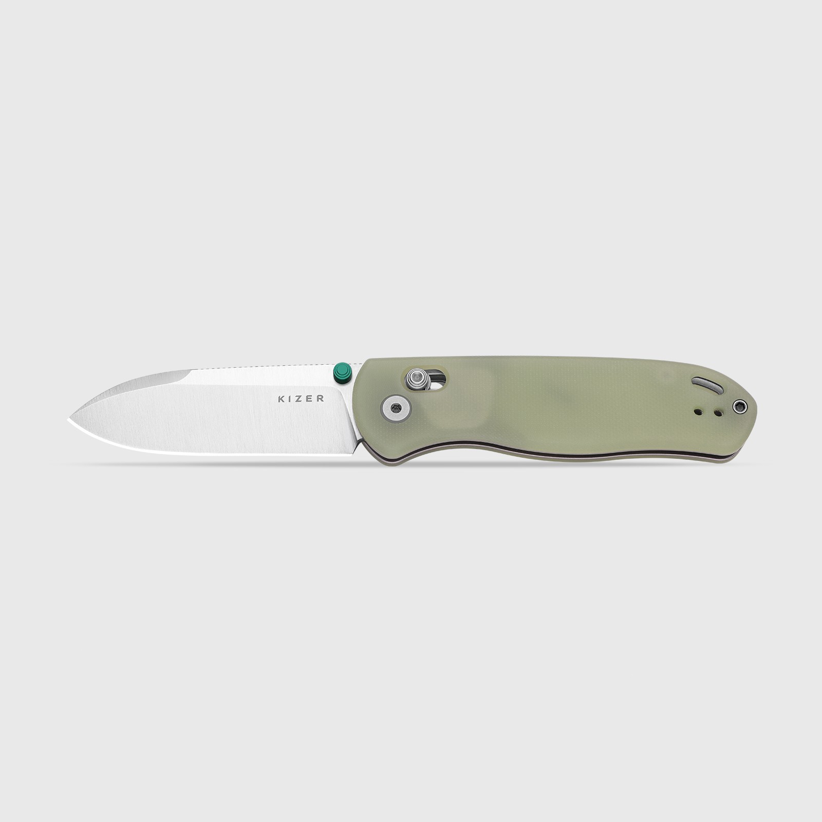 Kizer Drop Bear Folding Pocket Knife Nitro-V Blade GID G10 Handle V3619A20