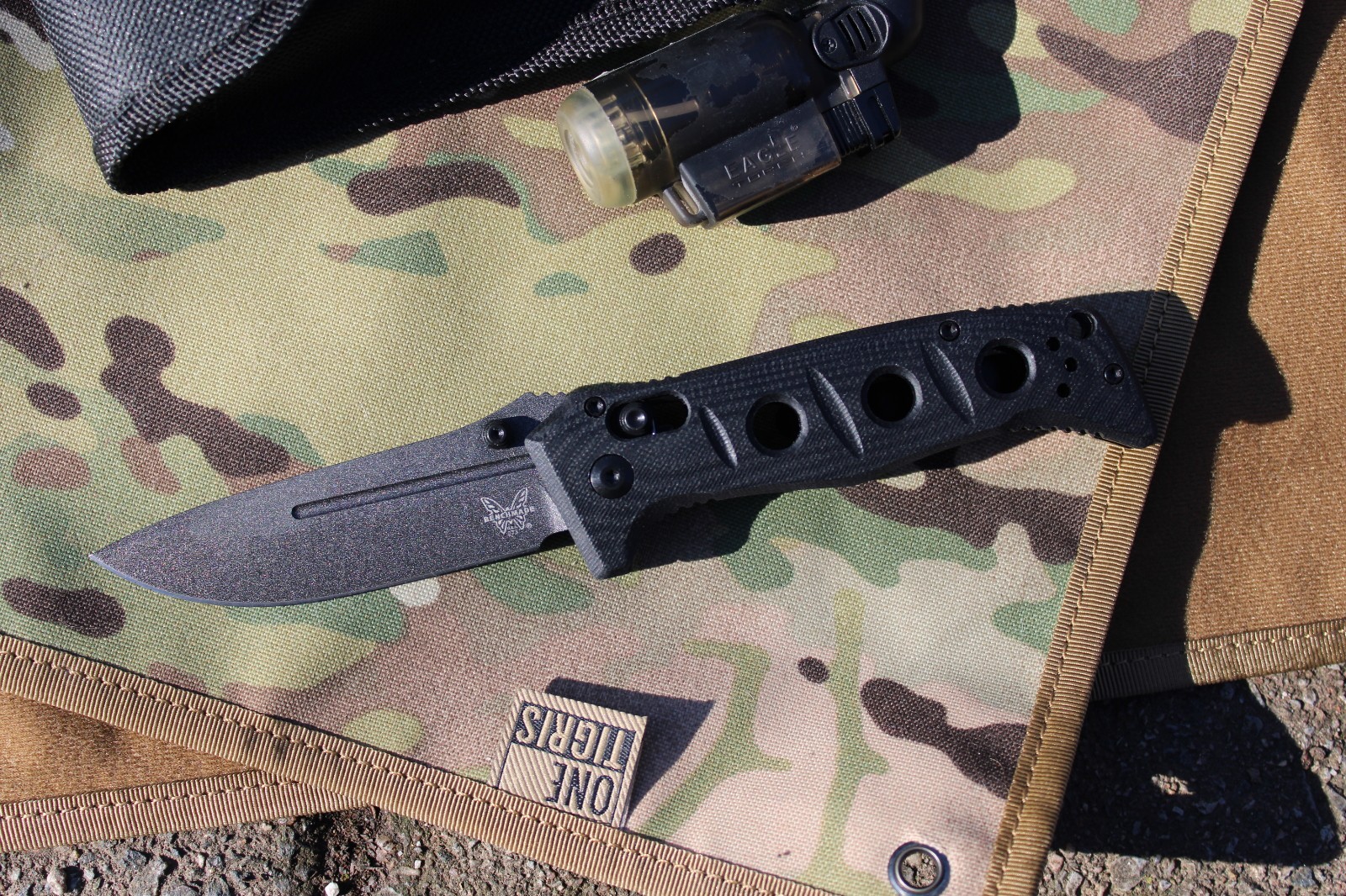 Mini Adamas 273GY-1 Black CPM-CRU-WEAR G10 Handle Folding Knife