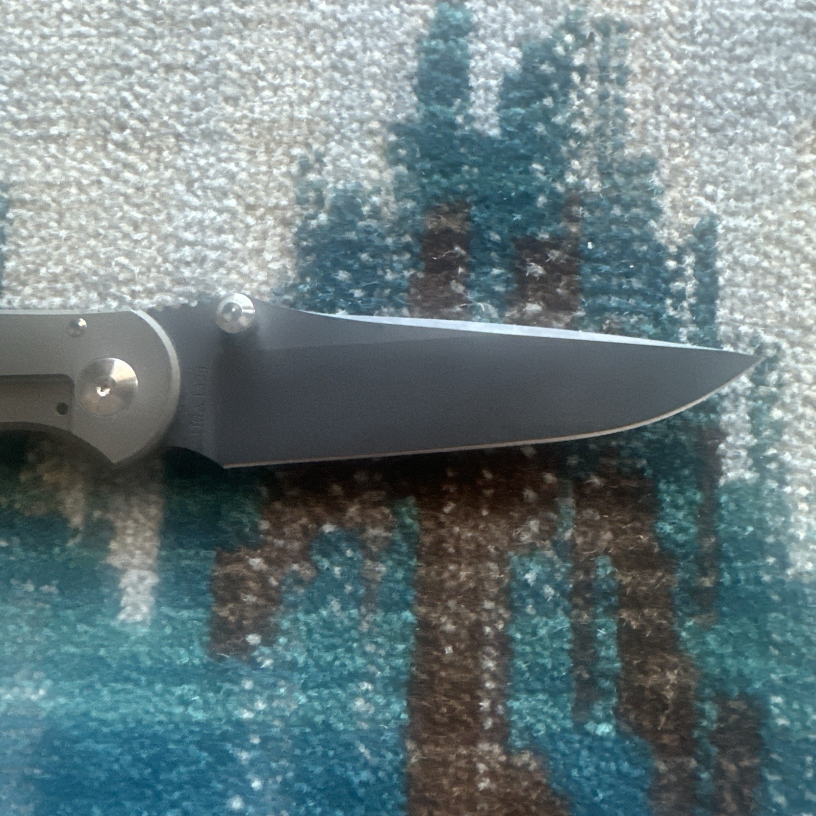 Toor Knives Merchant 2.0 Bronze Anodized Titanium Black Oxide CPM S35 VN Blade