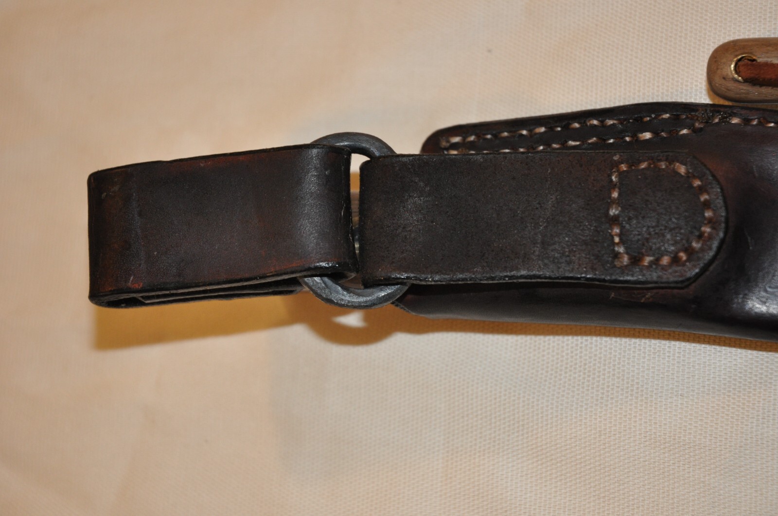 STRIKING MG Custom Knives MDL «Maximum» | Persimmon Handle | Leather Sheath USA