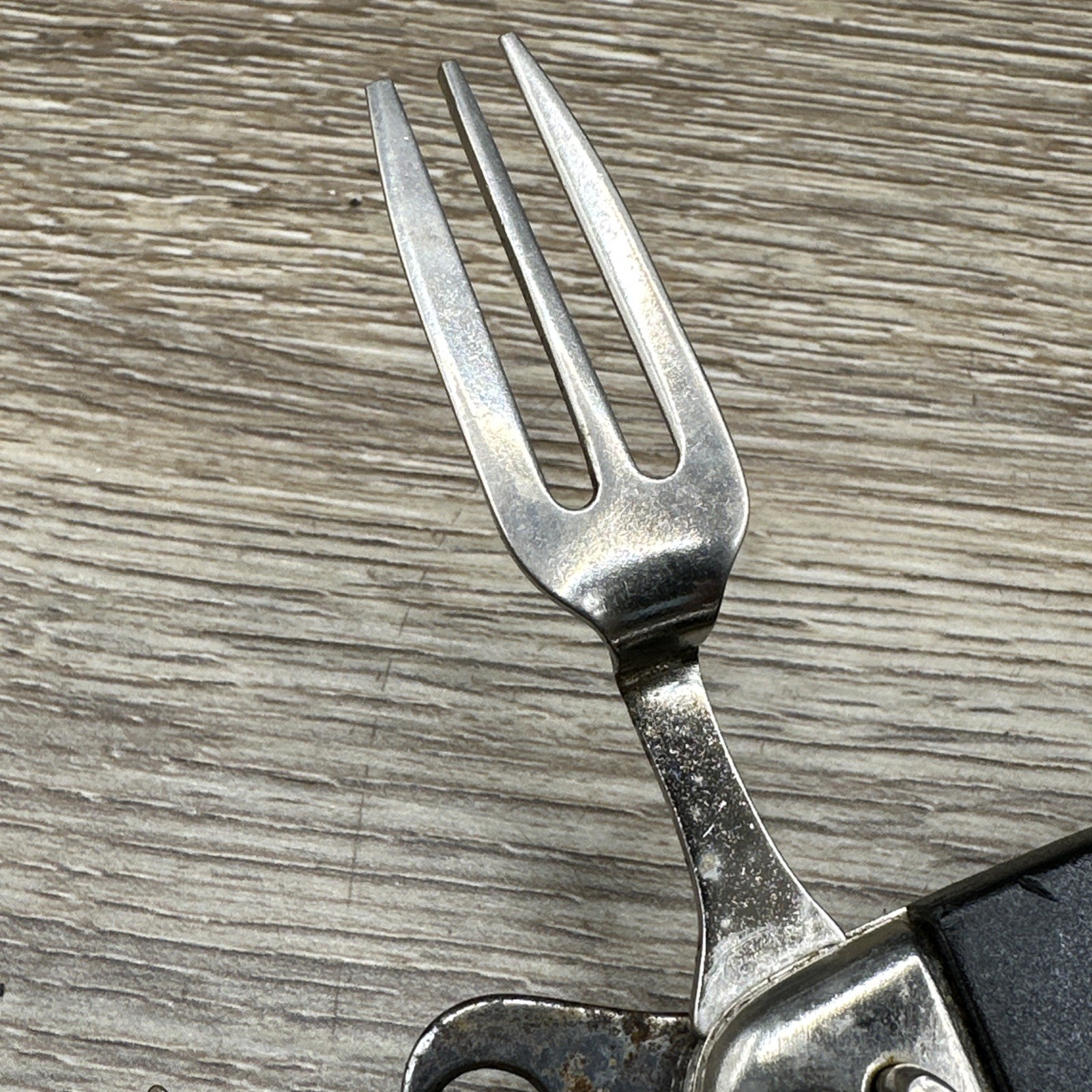 VTG POCKET KNIFE Camper Imperial Ireland Hobo Folding Fork Spoon Utensil