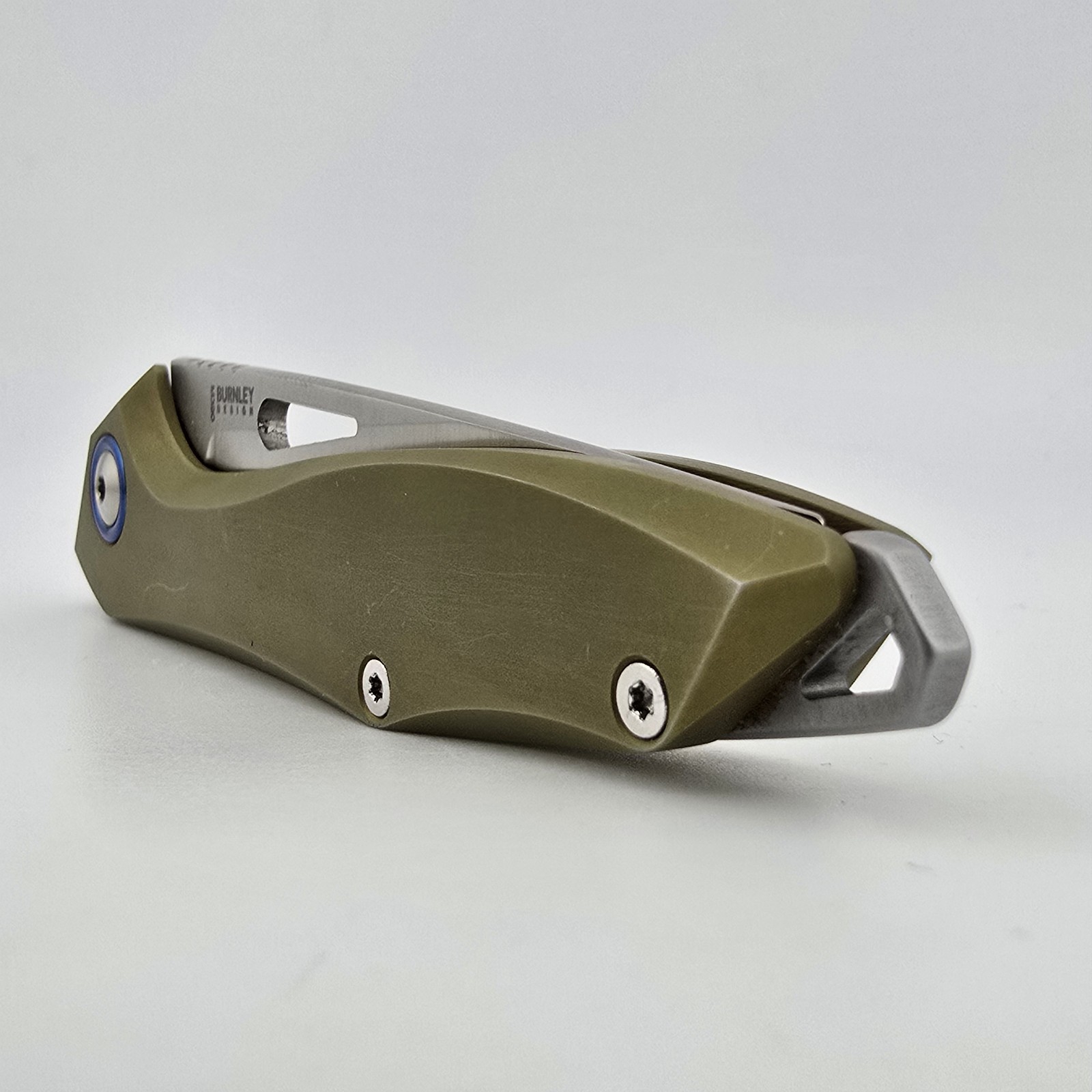 MKM Cellina Folding Knife Drop Point M390 Bronze Titanium Slip Joint MY02-TBR