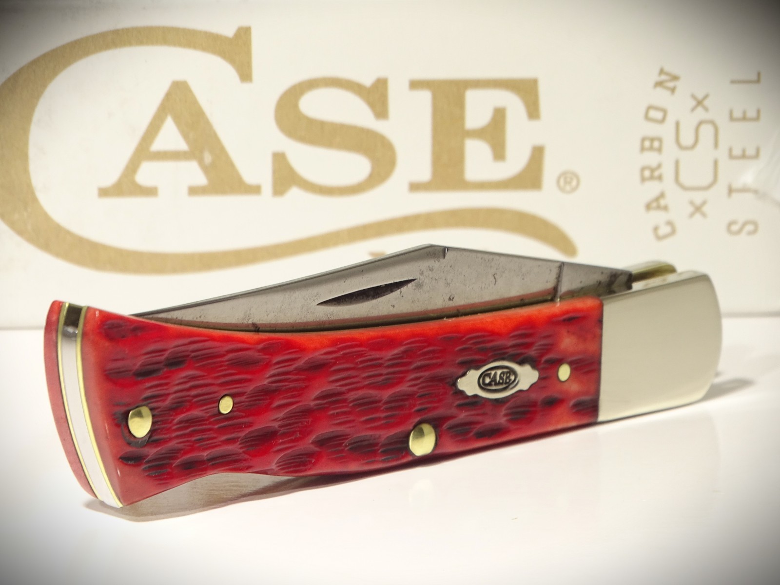 💥2026 Case XX BR61135 CS ~ Bill Ruple Design Axe Handle ~ Carbon ~ Dark Red ~