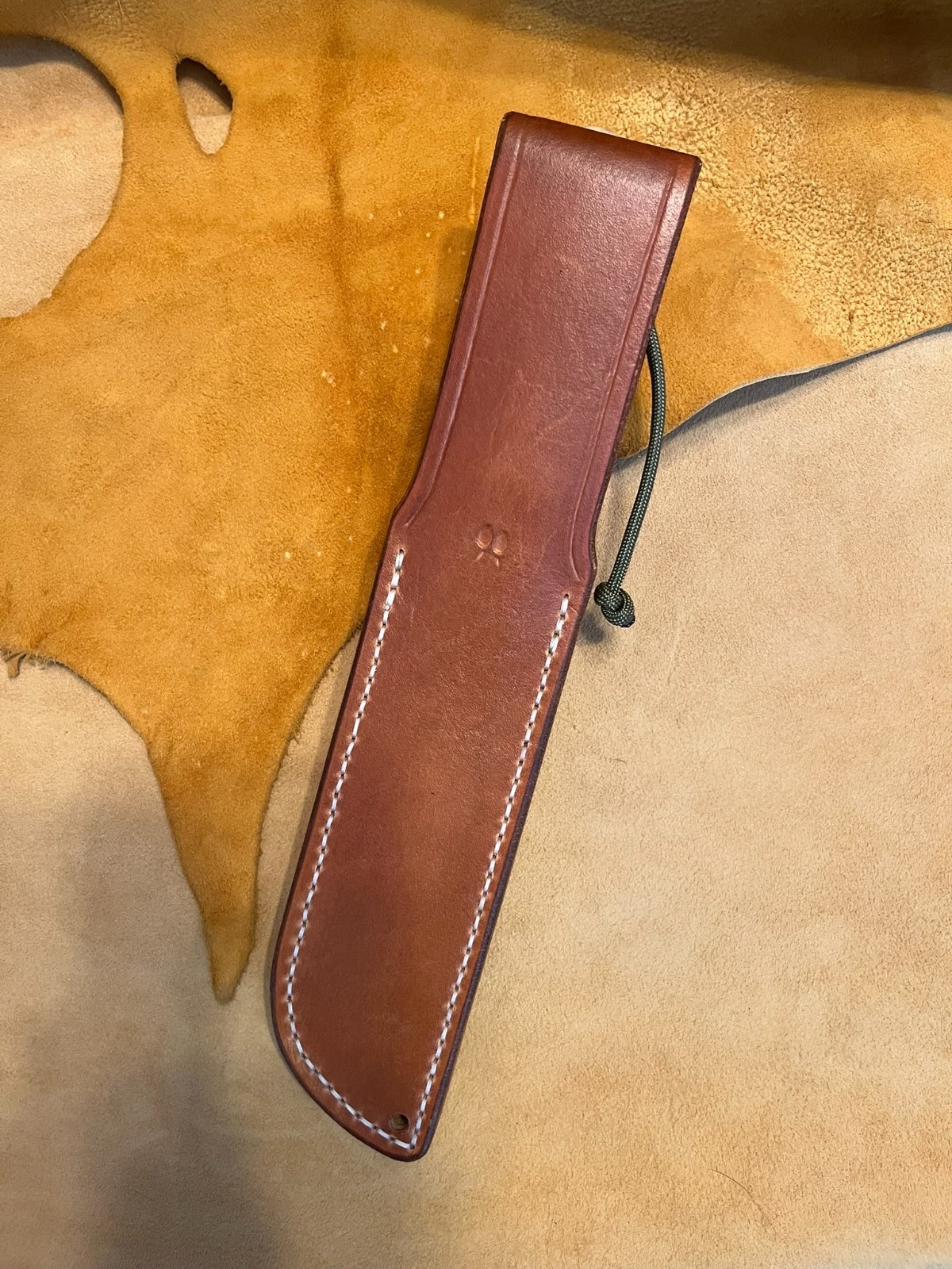 CUSTOM LEATHER SHEATH FITS PUMA WHITE HUNTER **LEFT HAND** WESTERN* SHEATH ONLY*