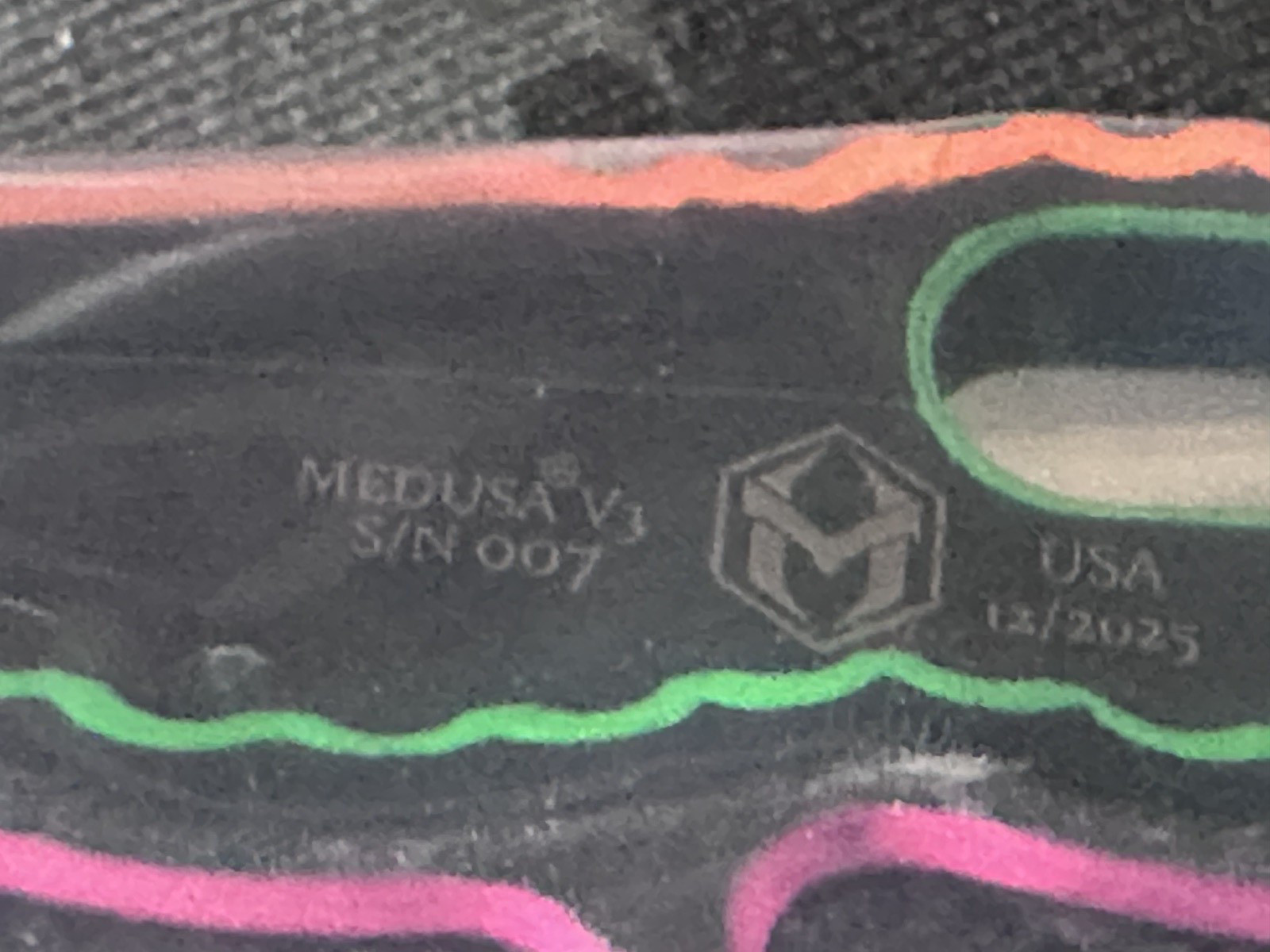 Heretic Medusa 80s Neon Cel-Shade Recurve BROP Exc. Limited Run! Sold Out! #007