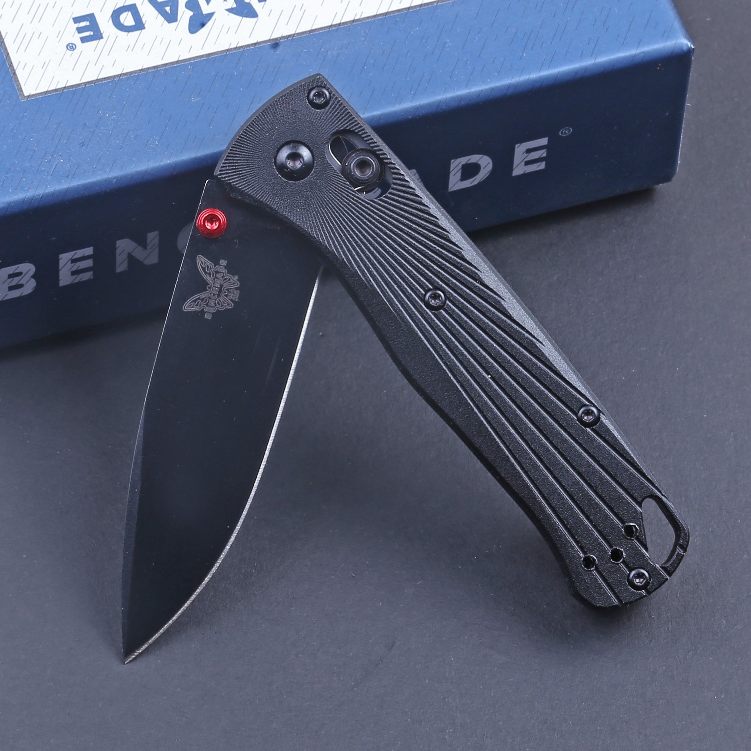 Black Aluminum Handle Light Weight Edc Camping Outdoor Pocket Folding Knife