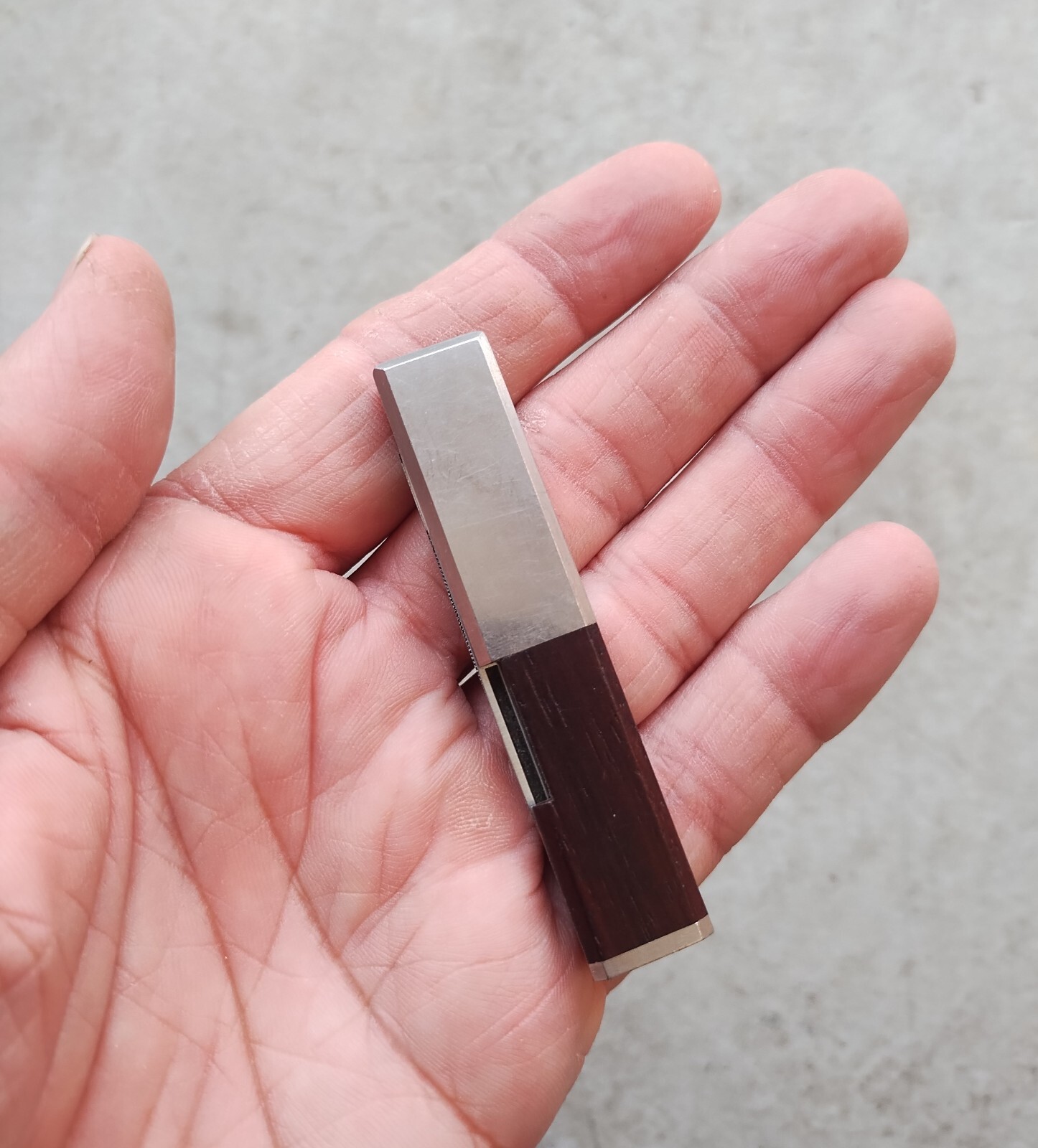 VINTAGE KERSHAW KAI #6100 KNIFE WITH FILE MADE IN JAPAN, 2.75″ CL., EXCELLENT