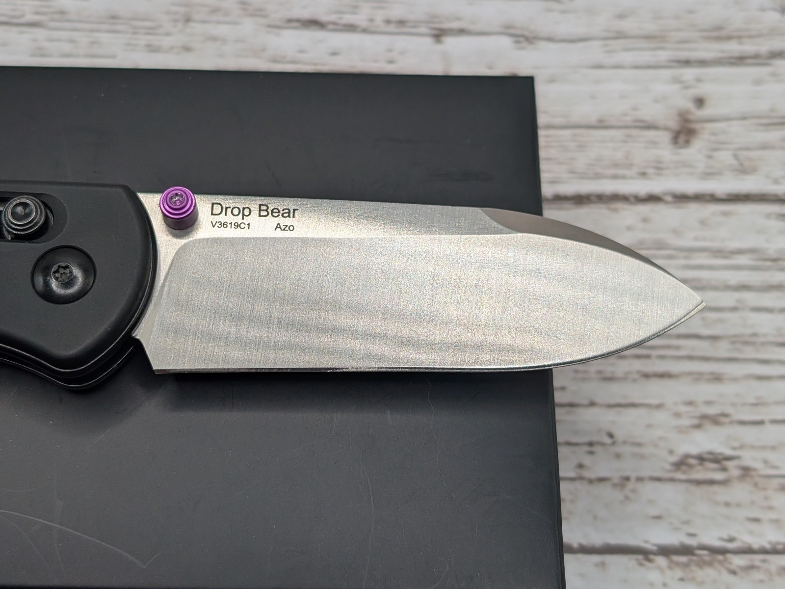 Kizer Drop Bear Black Aluminum Satin 154cm w/custom backspacer & upgraded clip