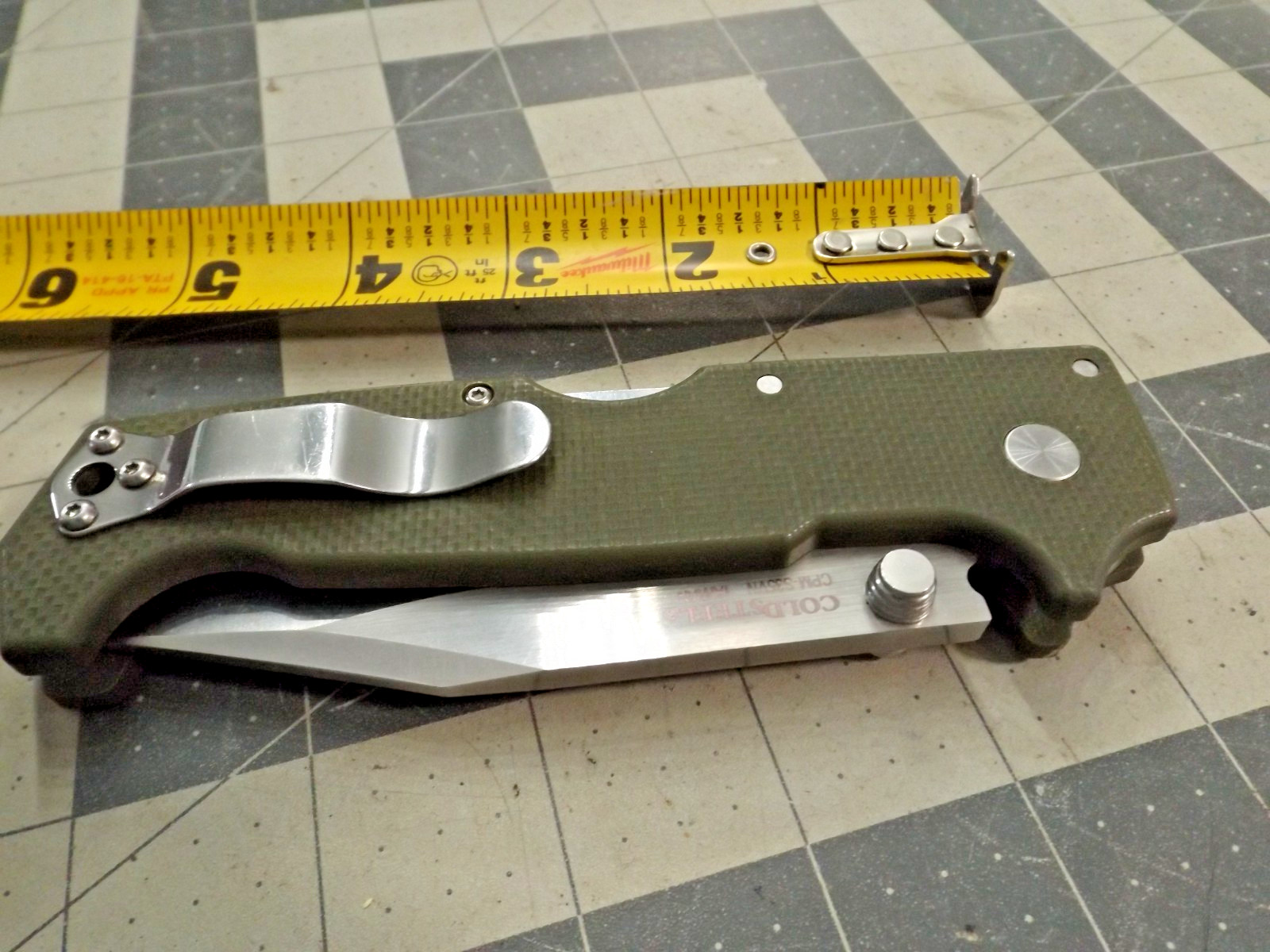 SR1 Cold Steel Folding Lockback Knife CPM-S35VN