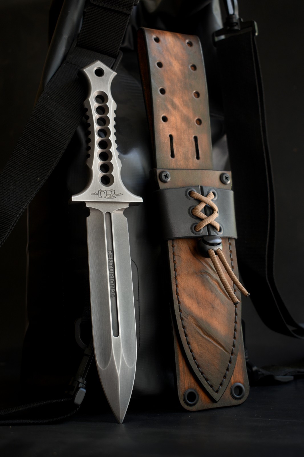 Zu Bladeworx | Centurion 26 | Rare Integral Combat Dagger, Mini Gladius, RMJ