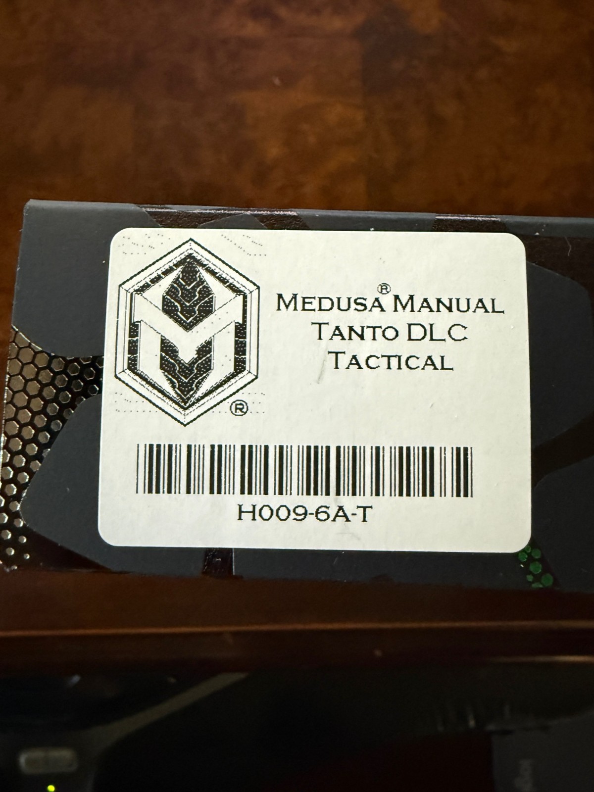 Heretic Knives Medusa Manual Tanto DLC Tactical MagnaCut H009-6A-T