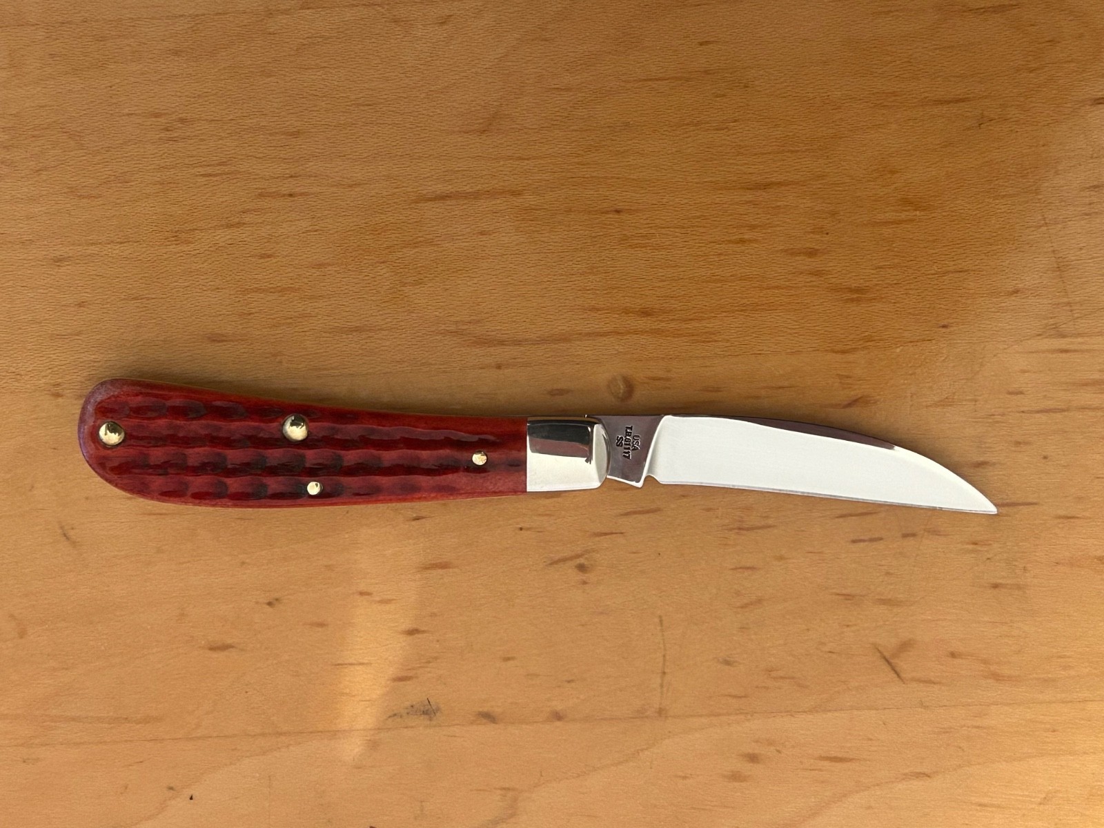 Case XX Sway Back Gent 2014 TB61117 SS Old Red Bone 02746 w/ Box