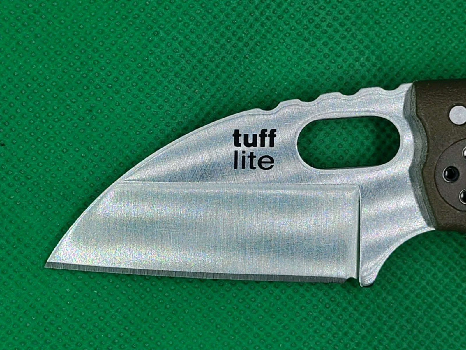 Cold Steel Tuff Lite 20LTFZ AUS8 Stainless Steel Dark Earth New In Clamshell
