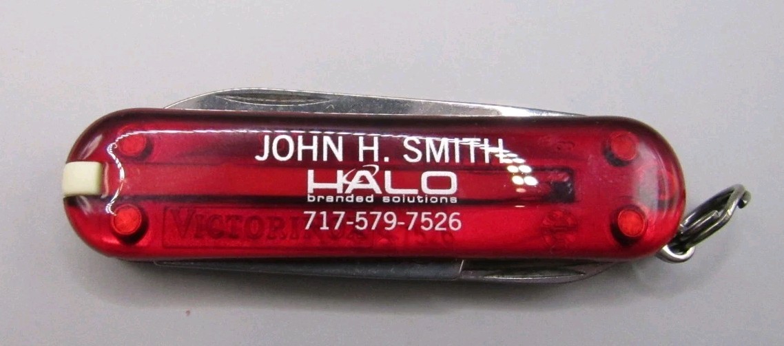 Victorinox Classic SD Halo Branded Solutions Advertising Knife