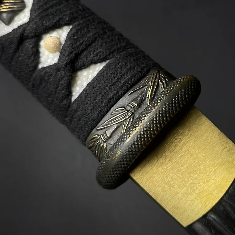 Musashi Bamboo «Fast Cutter» Lightweight Hand Forged Burgundy Katana Sword