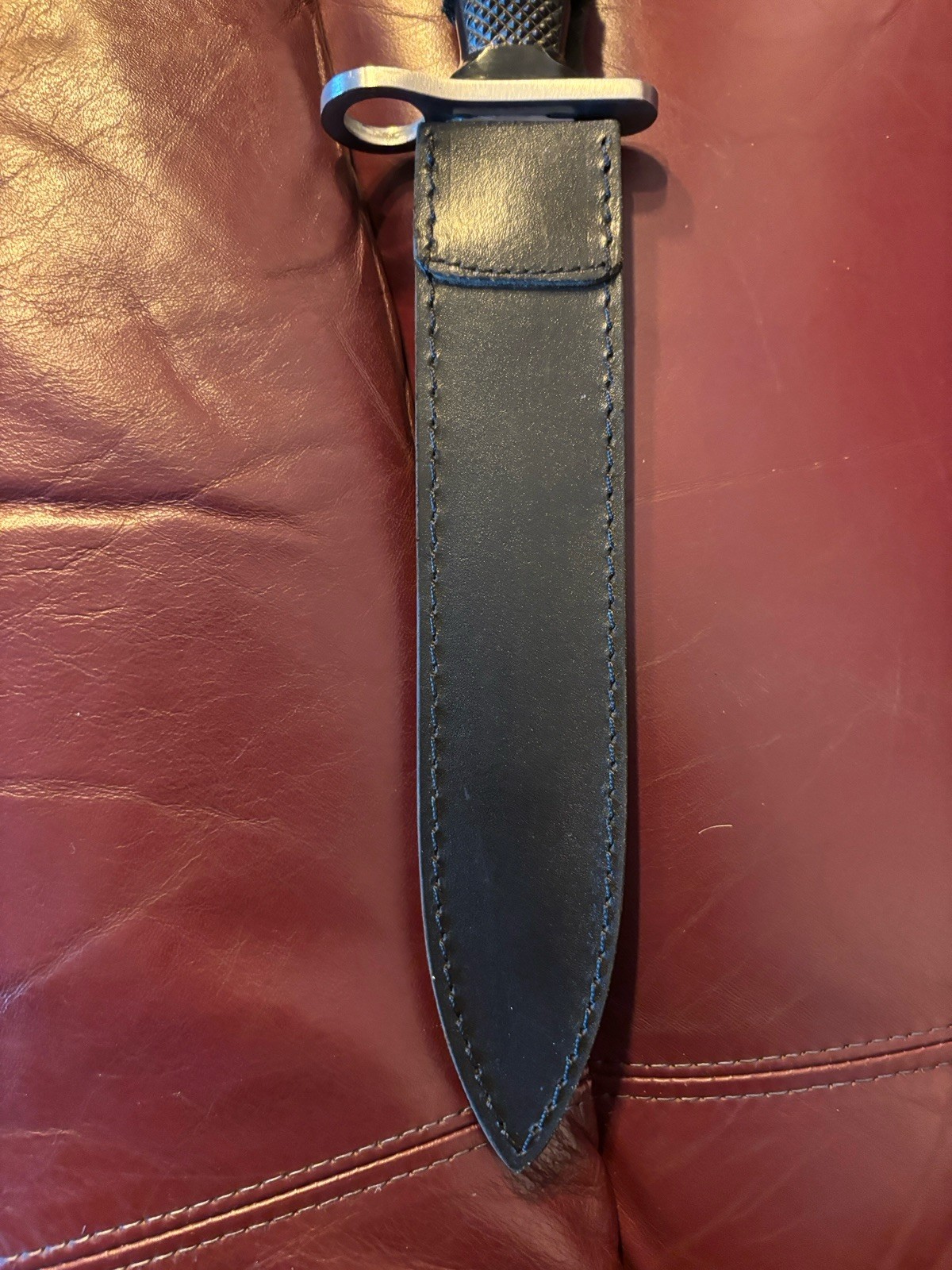US military combat fixed blade knife Replica In Excellent Condition With Sheath