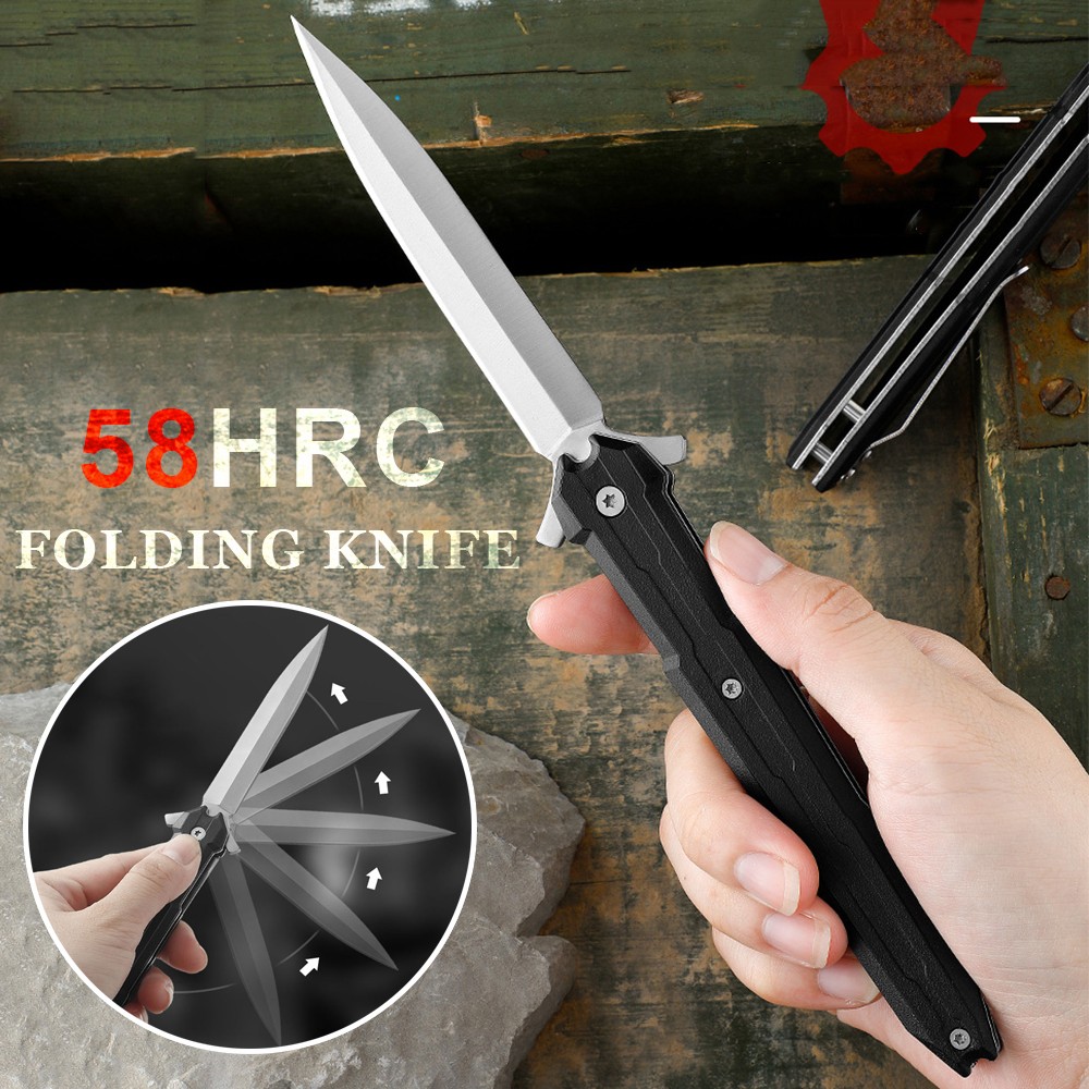JAPAN SAMURAI TANTO Fixed Blade Tactical Knife Hunting Survival Straight Knives