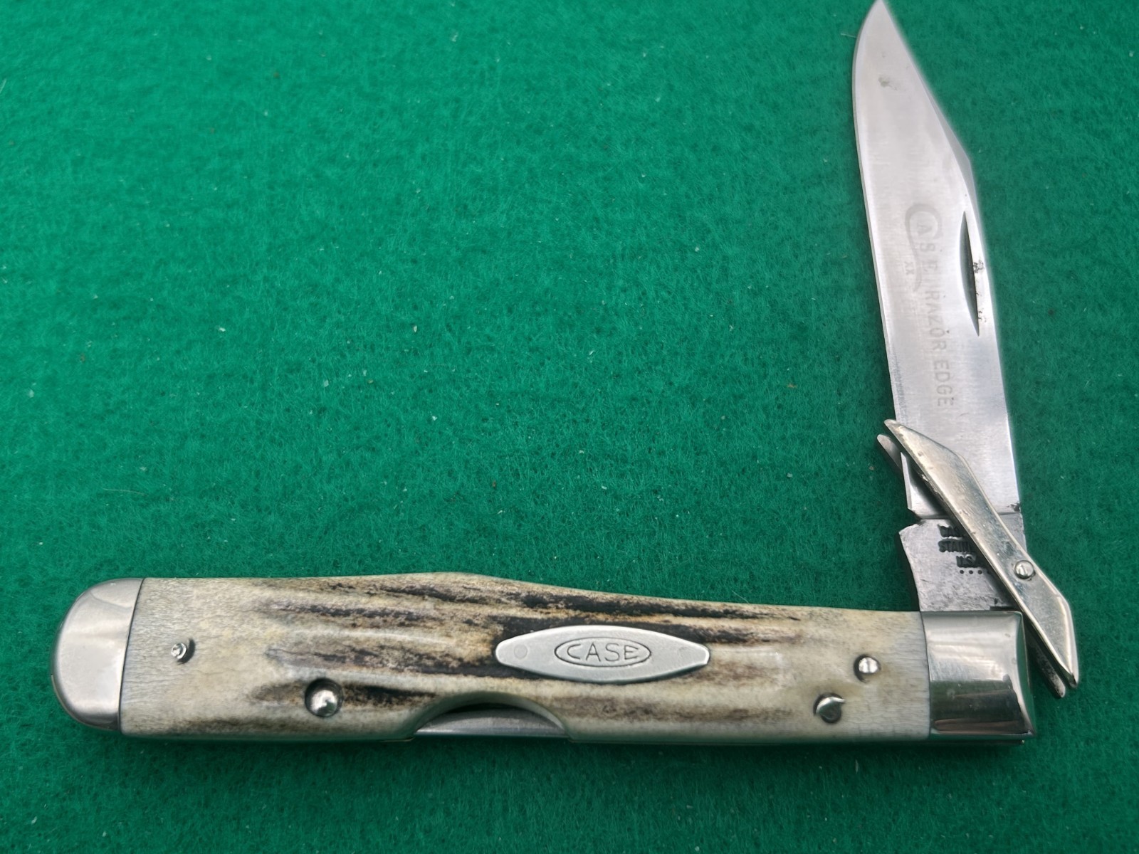 💯1976 CASE XX 5111/2 STAG «SUPER RARE» SWING GUARD LOCKBACK KNIFE NONE BETTER!