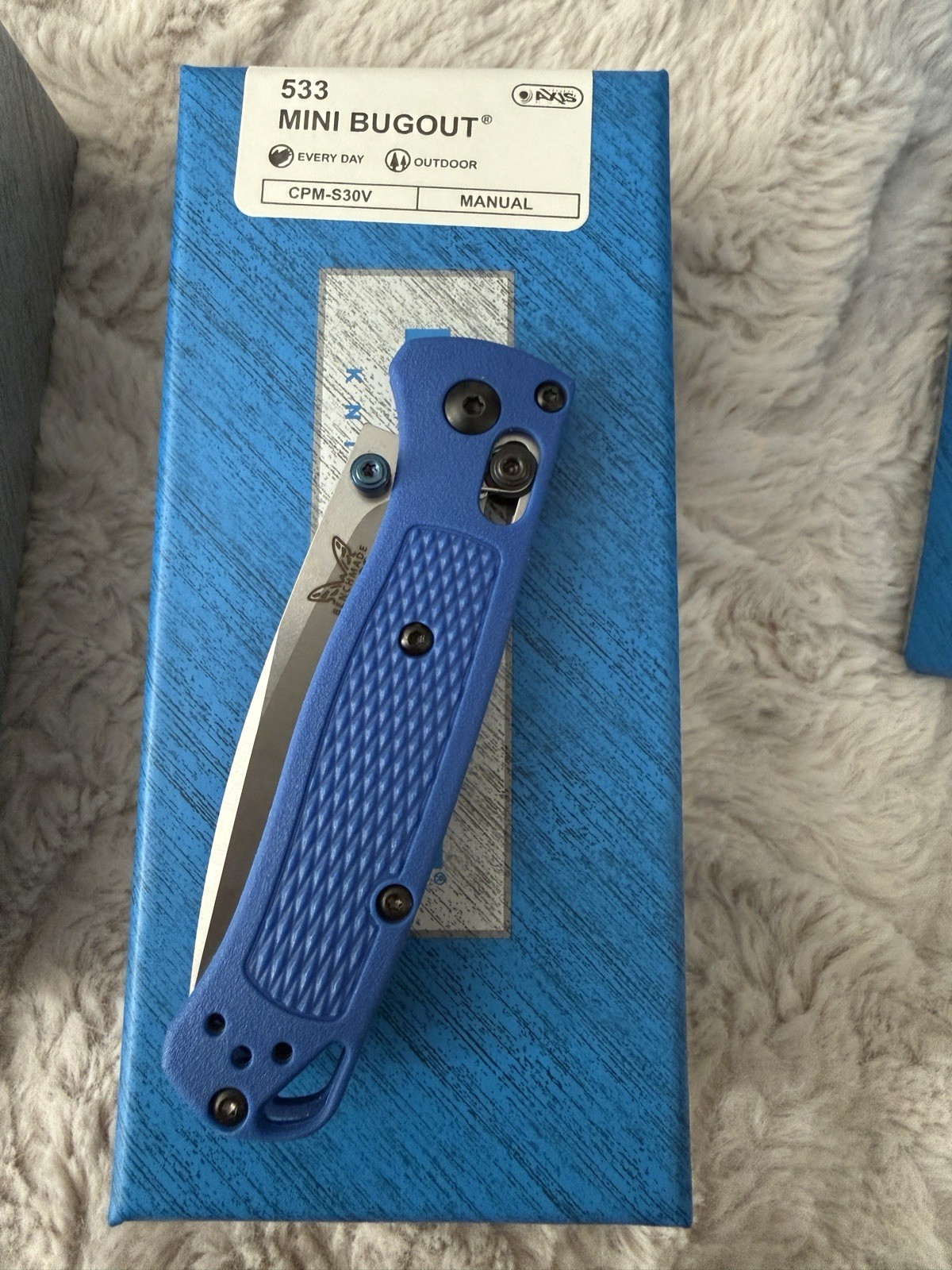 Benchmade Bugout Folding Knife – 533 Mini Everyday Carry.