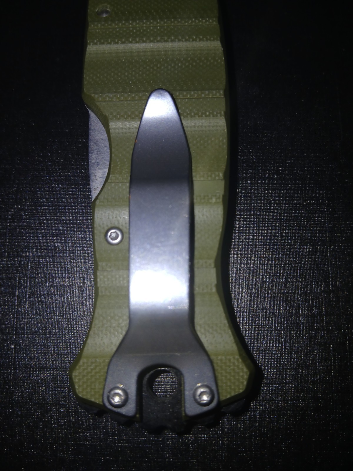 Cold Steel Immortal Lockback Knife OD Green G-10 Plain Edge