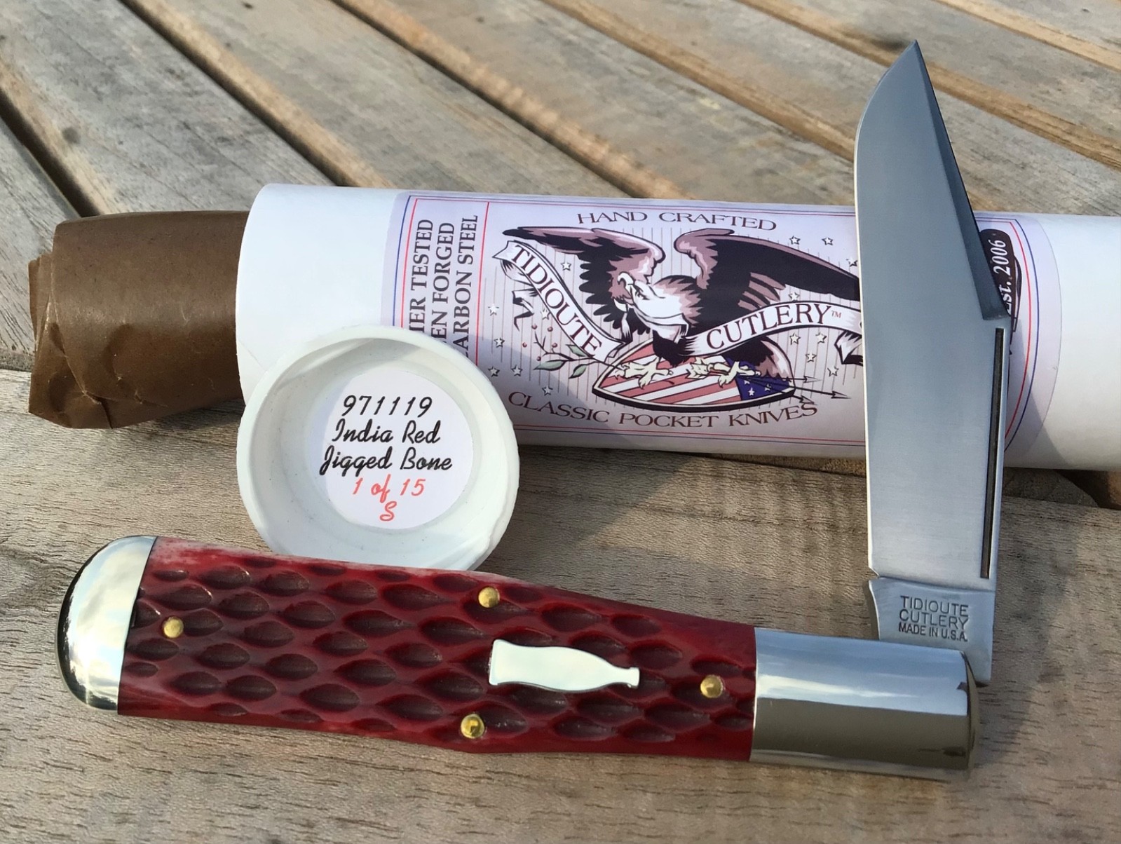 Great Eastern Cutlery 971119 Allegheny India Red Jig 2026 Assembly 1 of 15!