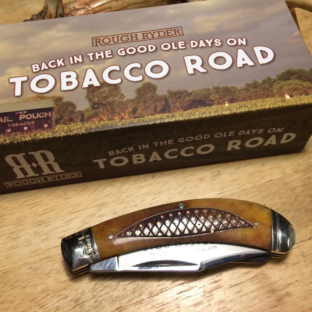 Rough Ryder Tobacco Road Bow Trapper 4″ Pocket Knife RR1892