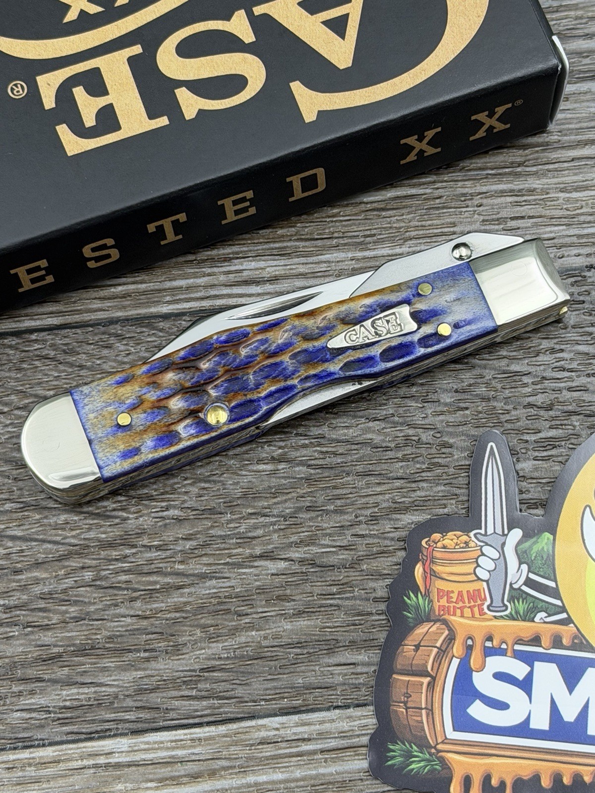 🔥Case XX PB&J Cheetah Cub SOLD OUT SMKW Exclusive Peanut Butter And Jelly