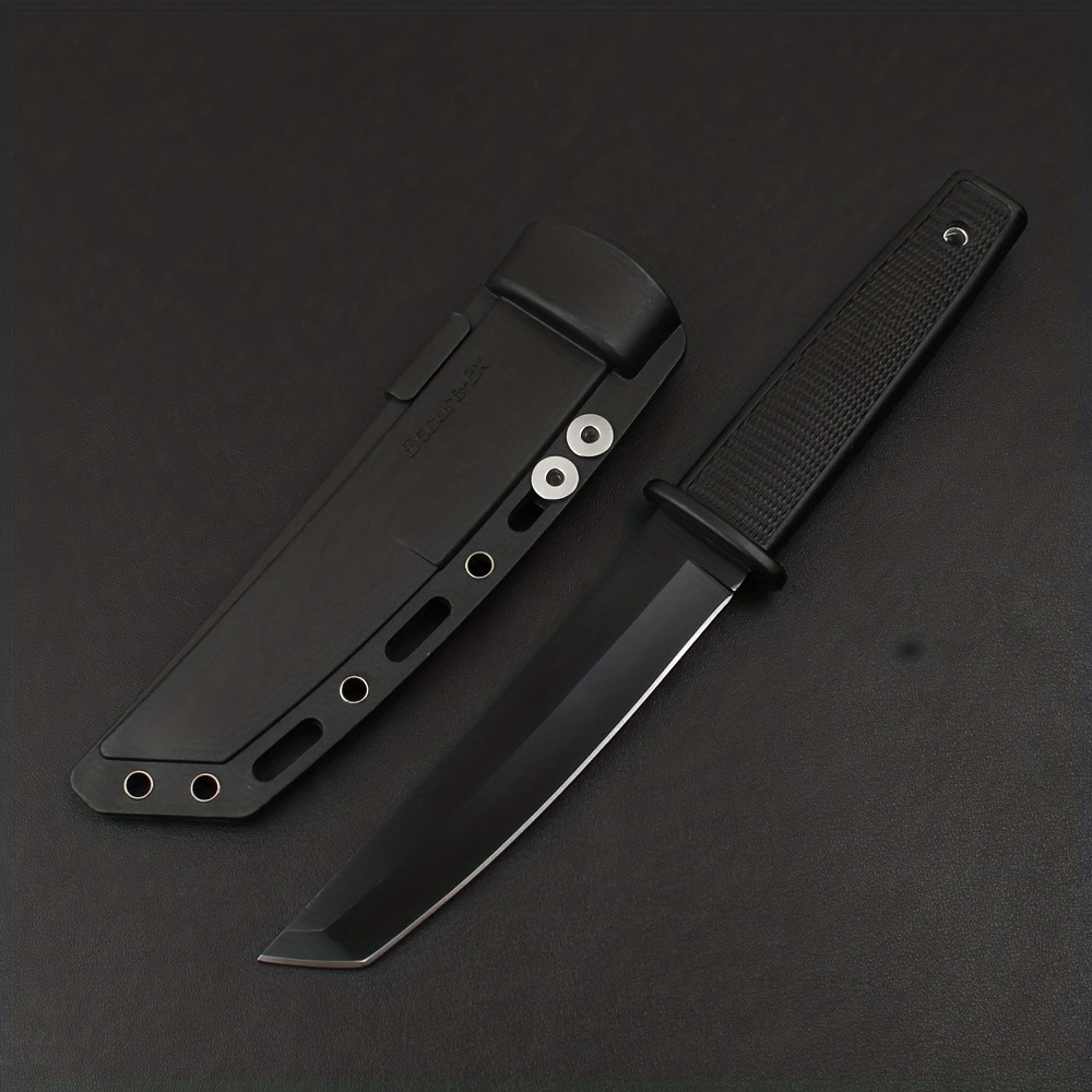 Stainless Steel Fixed Blade Knife – Outdoor Camping, Survival Tool with Sheath