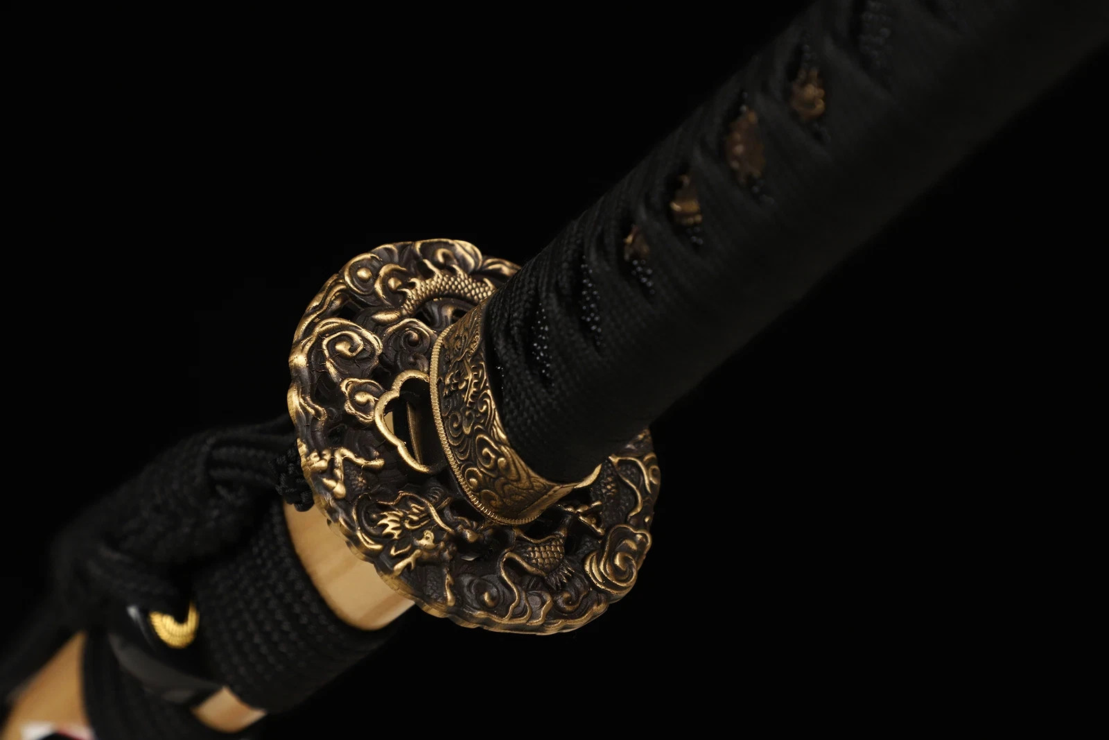 Oni Demon Samurai Katana Sword Clay Tempered T10 Steel Blade Choji Hamon