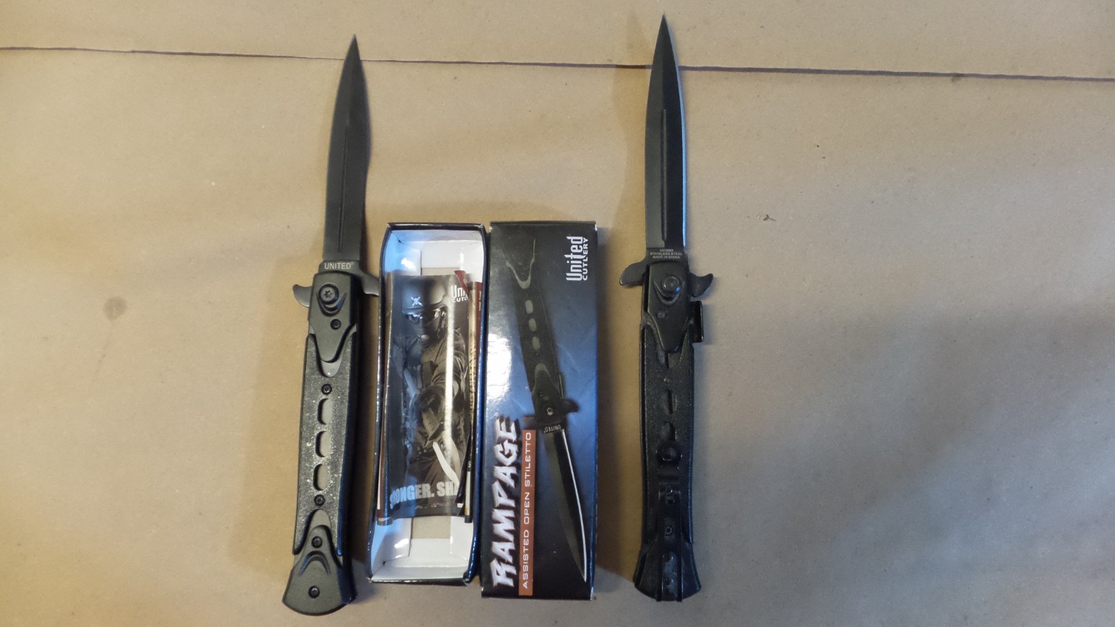 CRKT, Boker Magnum, Tiger Sharp and other pocket knives