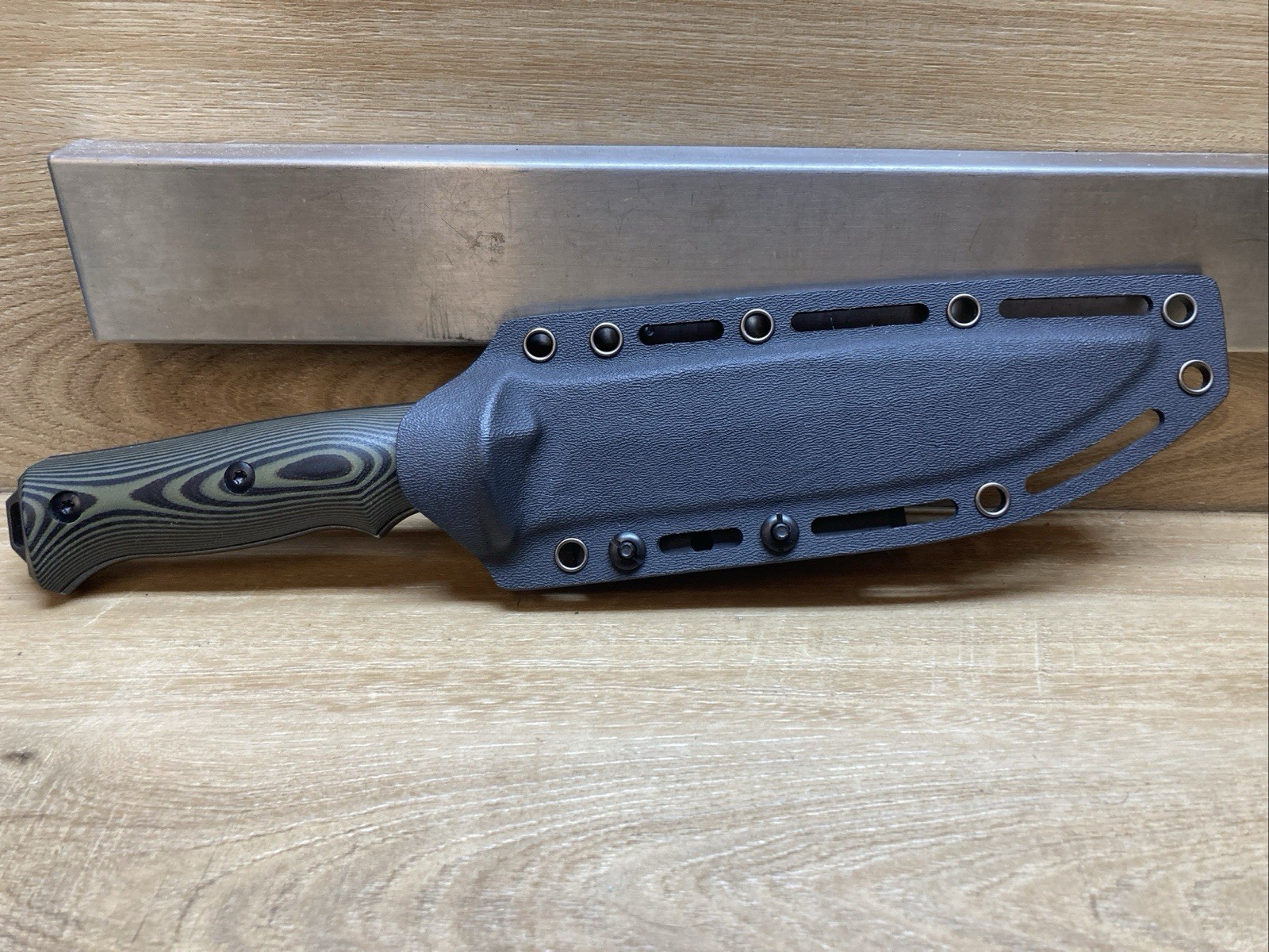 Eafengrow EF128 Fixed Blade Knife DC53 Steel Blade, G10 Handle Full Tang
