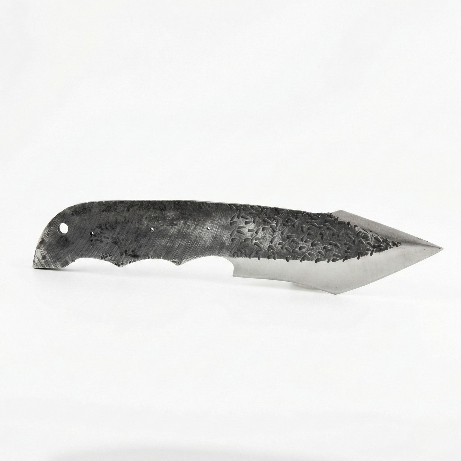 Knife Making Blank High Carbon Steel Full Tang DIY Skinner Blade (No Sheath)