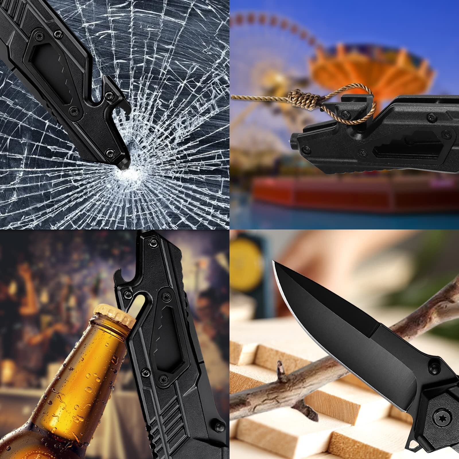 7.9″ SPRING OPEN ASSISTED TACTICAL FOLDING POCKET KNIFE EDC Blade Tactical Tool