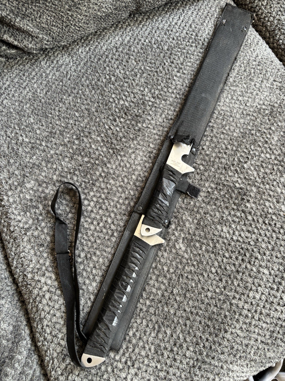 27.5 & 18 Inch Knives Stainless Steel Blade Ninja Double Handed