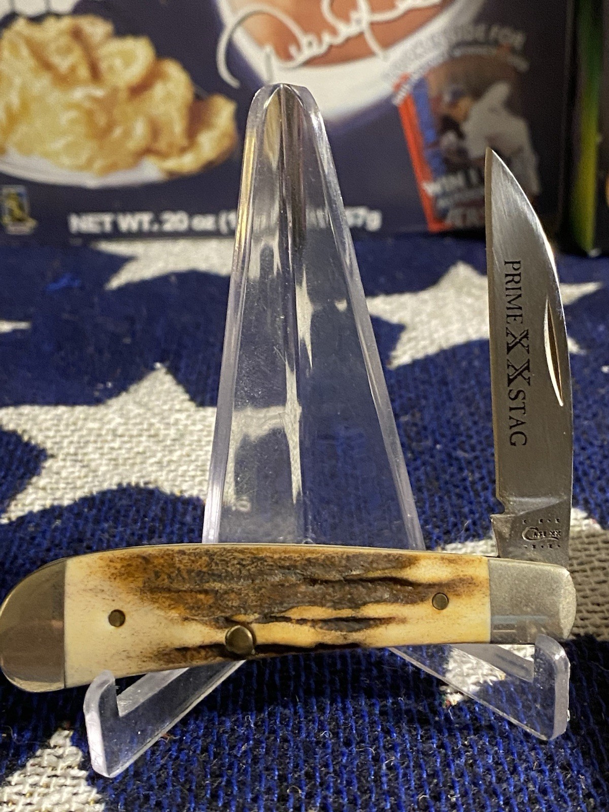 Case XX Case Brothers 2011 Swayback Stag Knife Prime Stag XX With Box #TB51117